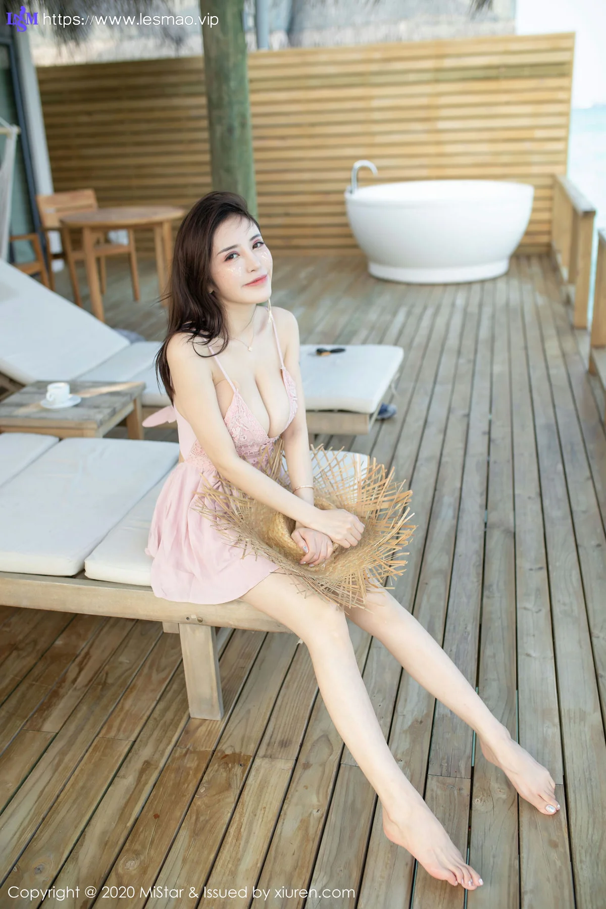 MiStar 魅妍社 Vol.324 比基尼沙滩 陈思琪Art 马尔代夫旅拍写真 - 18