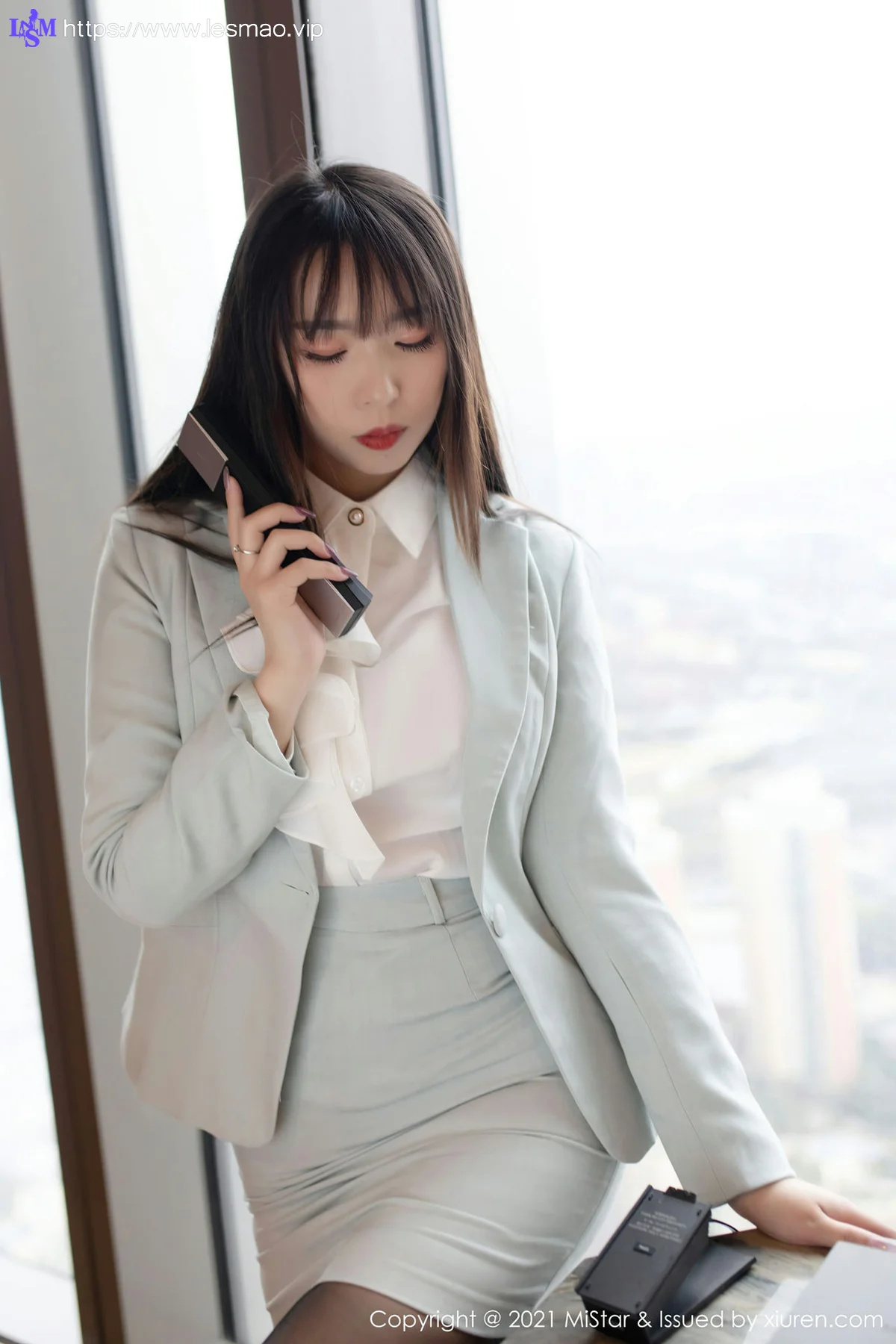 MiStar 魅妍社 Vol.328 性感制服 小波多 - 1