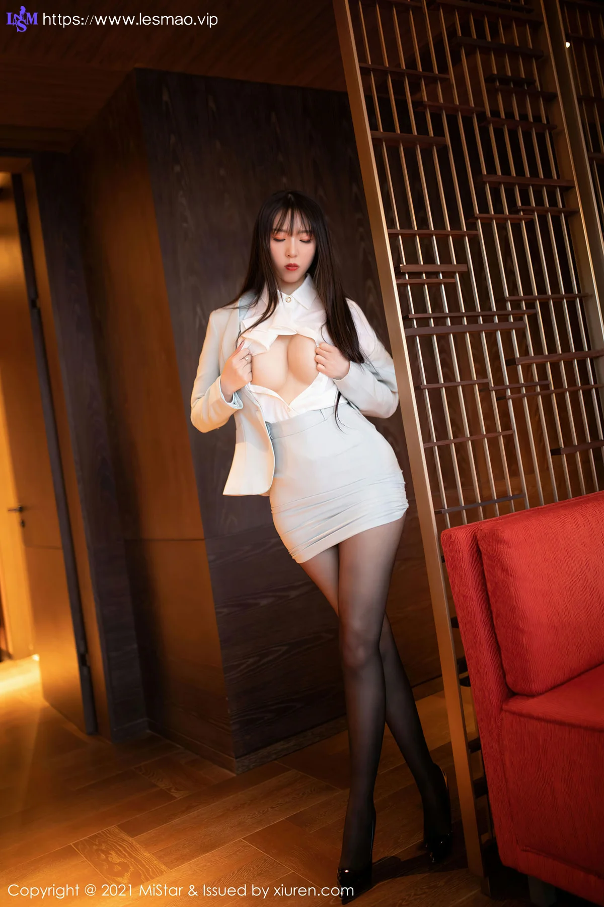 MiStar 魅妍社 Vol.328 性感制服 小波多 - 40