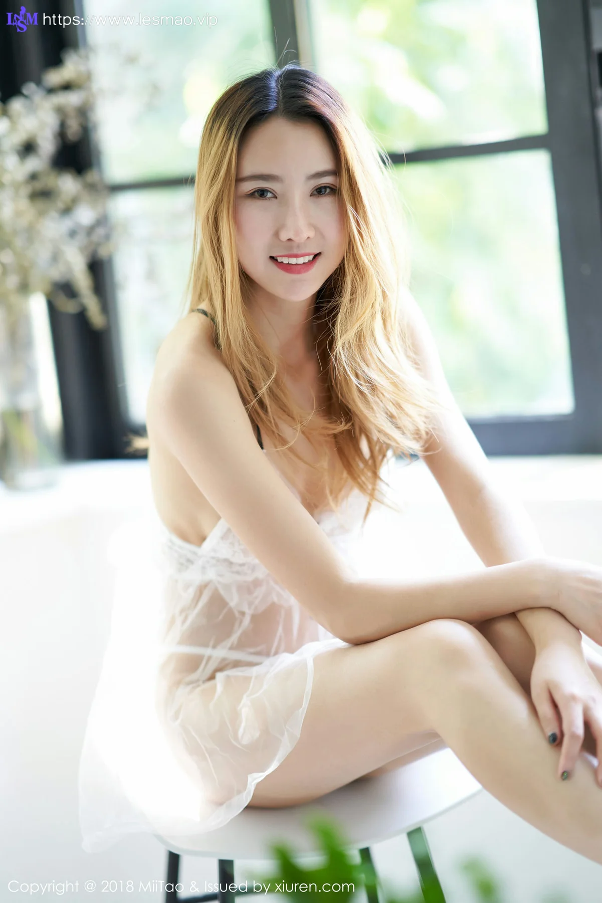 MiiTao 蜜桃社 Vol.118 梦梦Momo诱惑纱裙 - 17