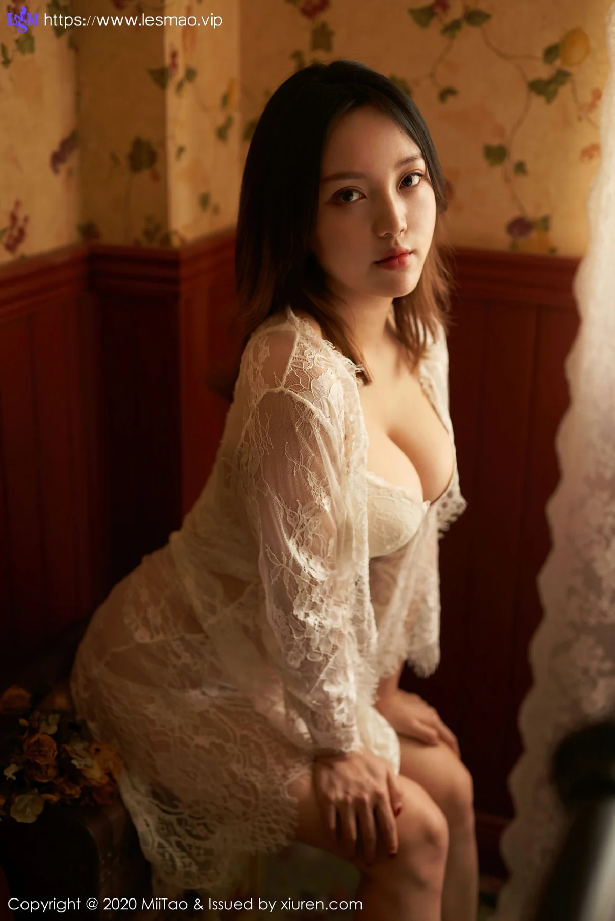 MiiTao 蜜桃社 Vol.143 月月may 复古爆乳美女 - 22
