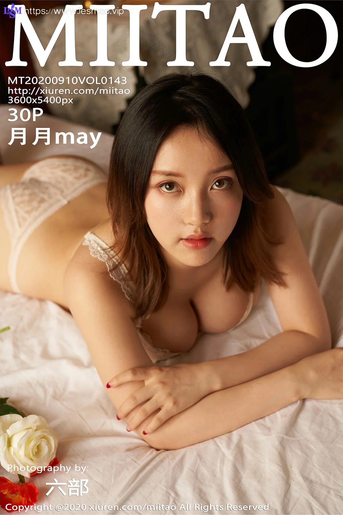 MiiTao 蜜桃社 Vol.143 月月may 复古爆乳美女 - 31