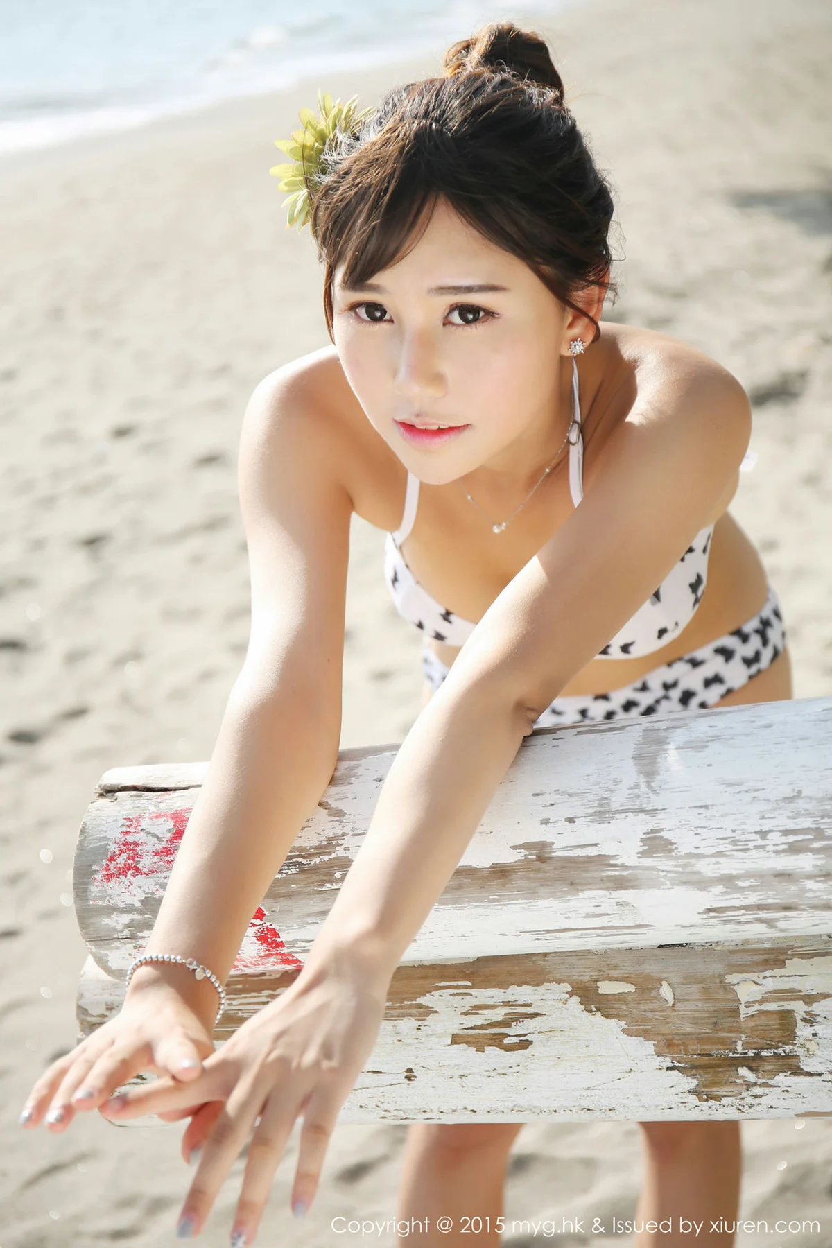 MyGirl美媛馆 Vol.151 Milk楚楚 沙滩比基尼 - 36