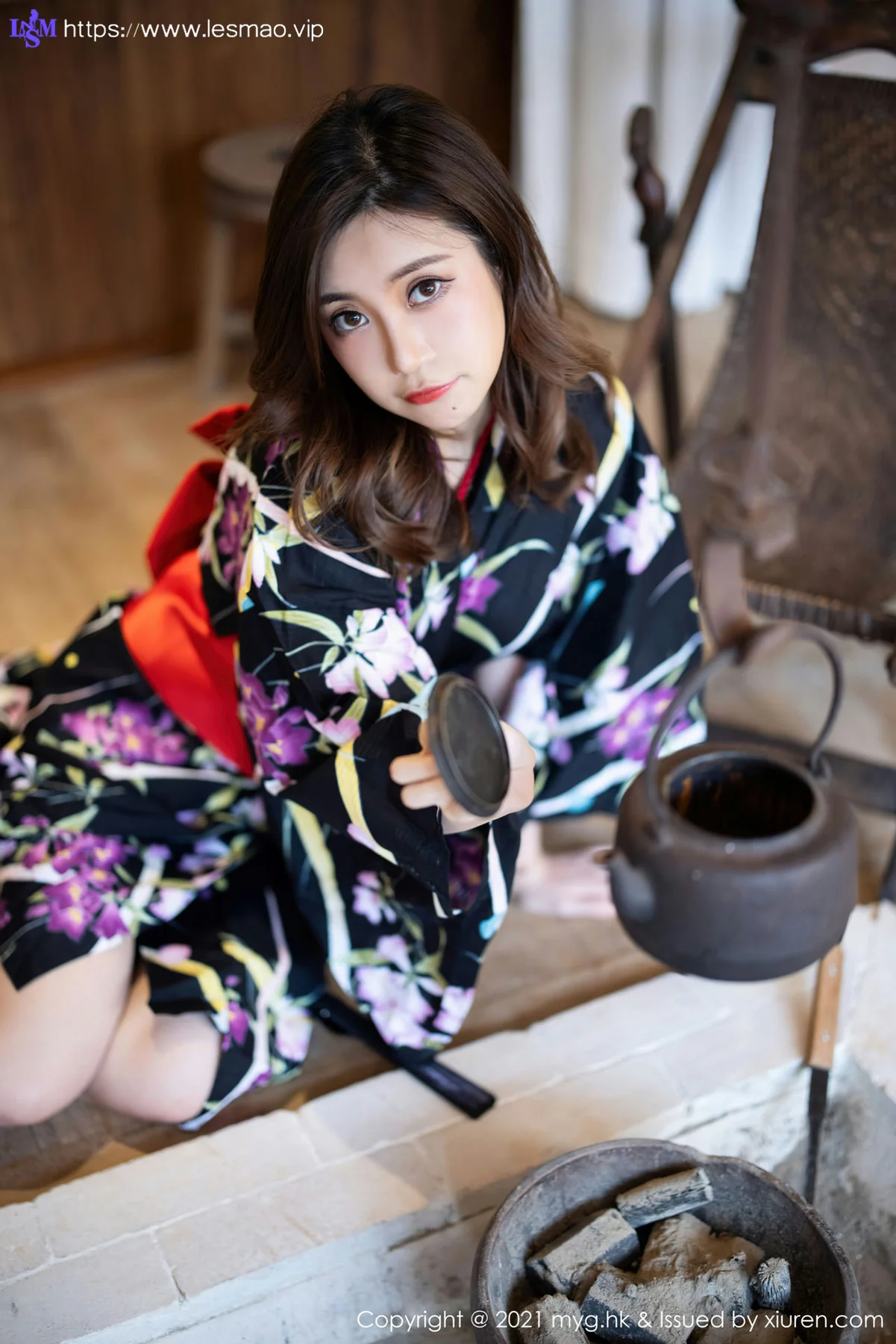 MyGirl 美媛馆 Vol.594 红绳缠绕和服 绮里嘉Carina 长三角旅拍 - 9
