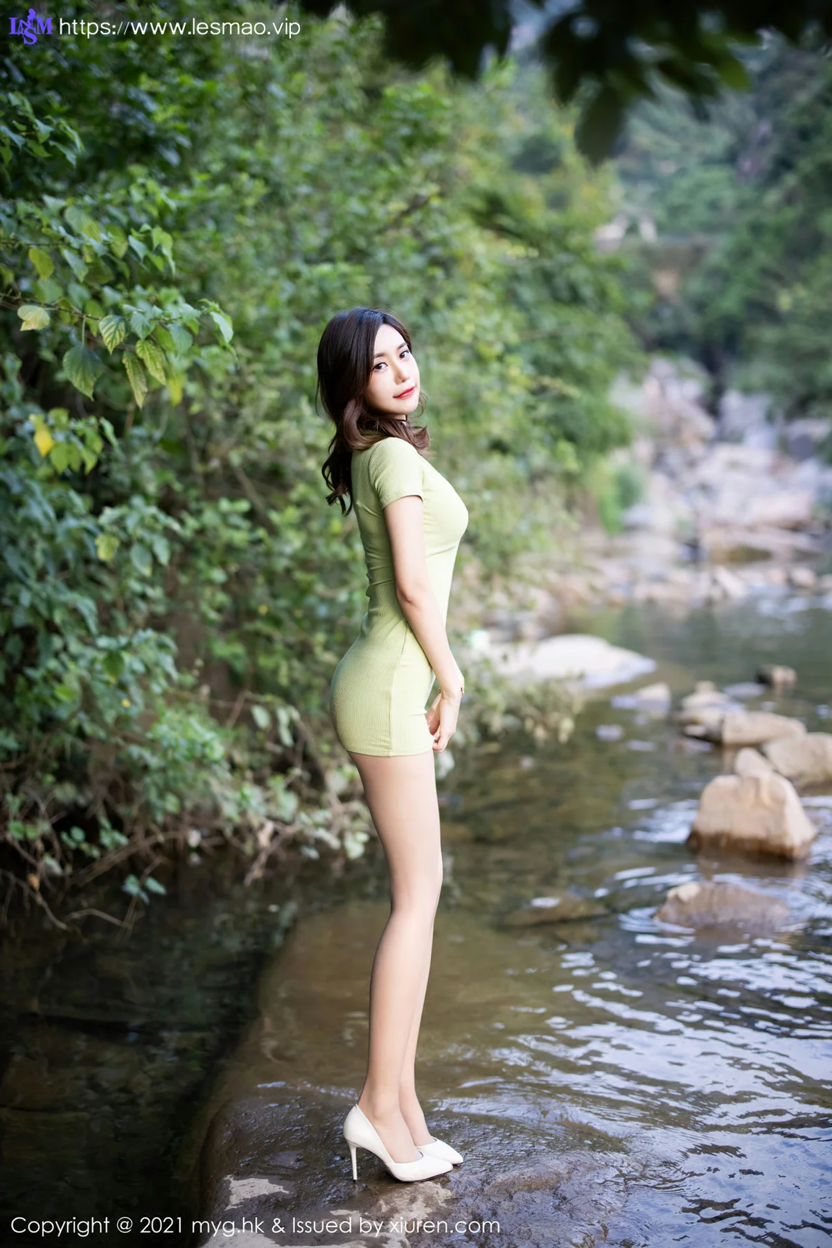 MyGirl 美媛馆 Vol.597 户外山涧溪水 绮里嘉Carina 长三角旅拍111 - 8