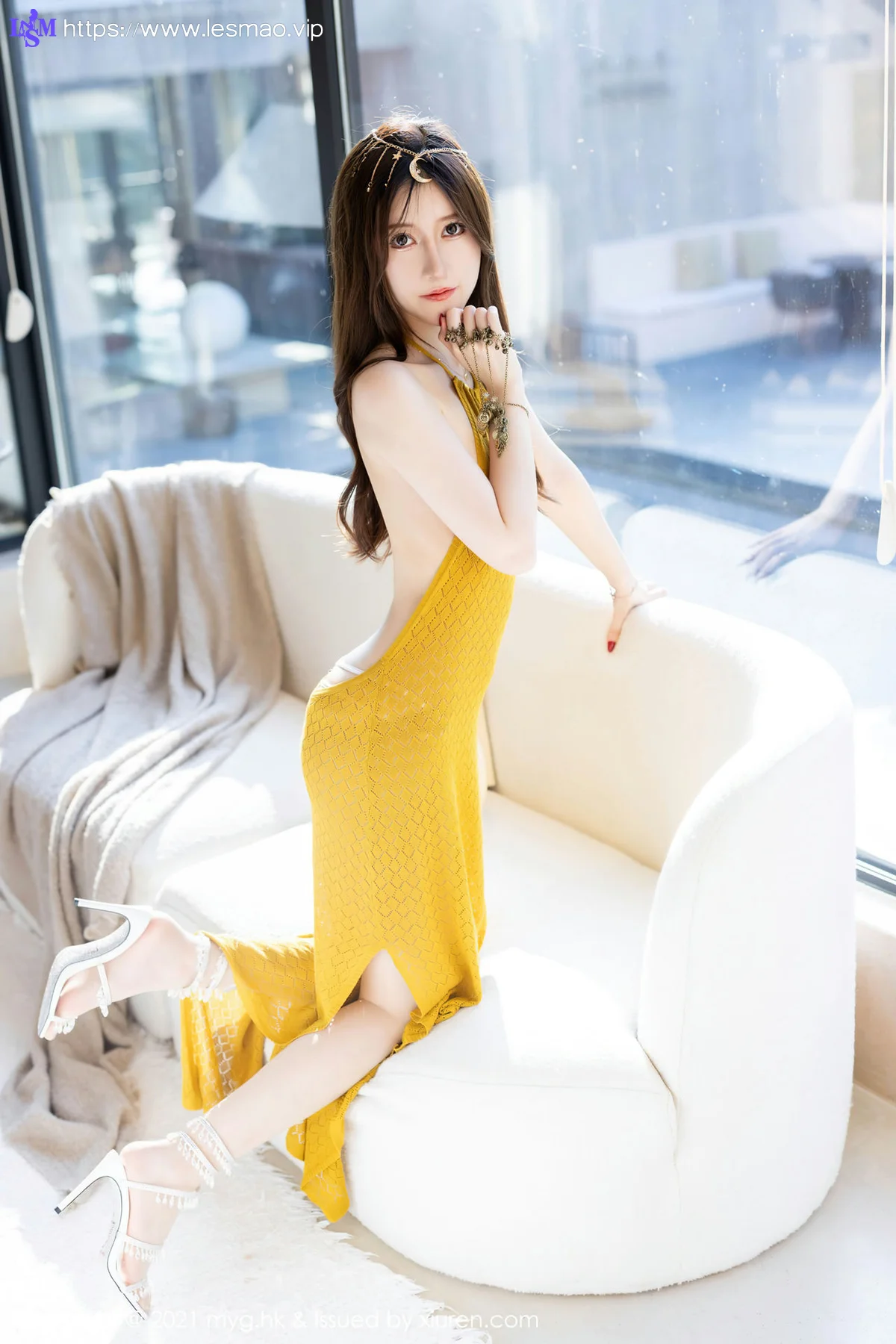 MyGirl 美媛馆 Vol.605 浪漫长裙新人模特 美桃酱 长三角旅拍111 - 20