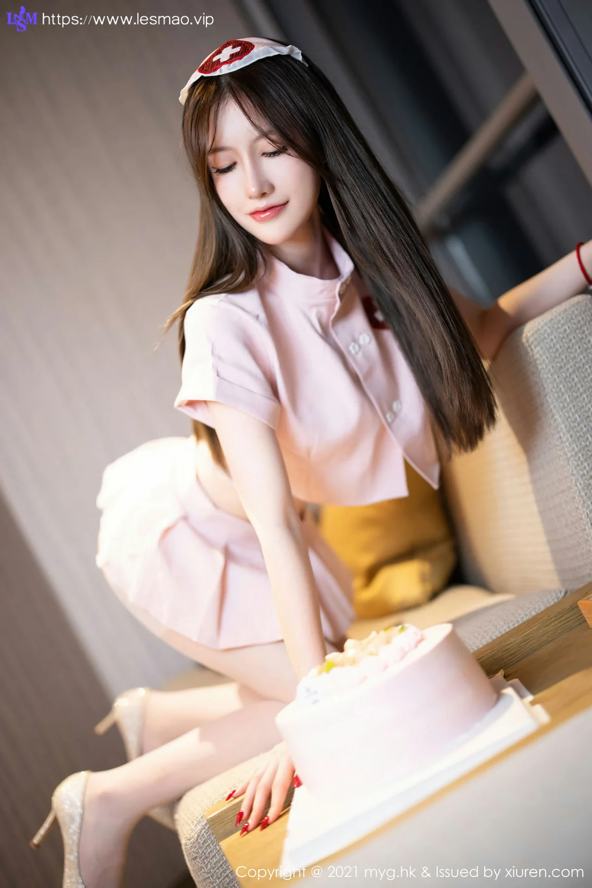 MyGirl 美媛馆 Vol.615 护士制服 美桃酱 长三角旅拍 - 16