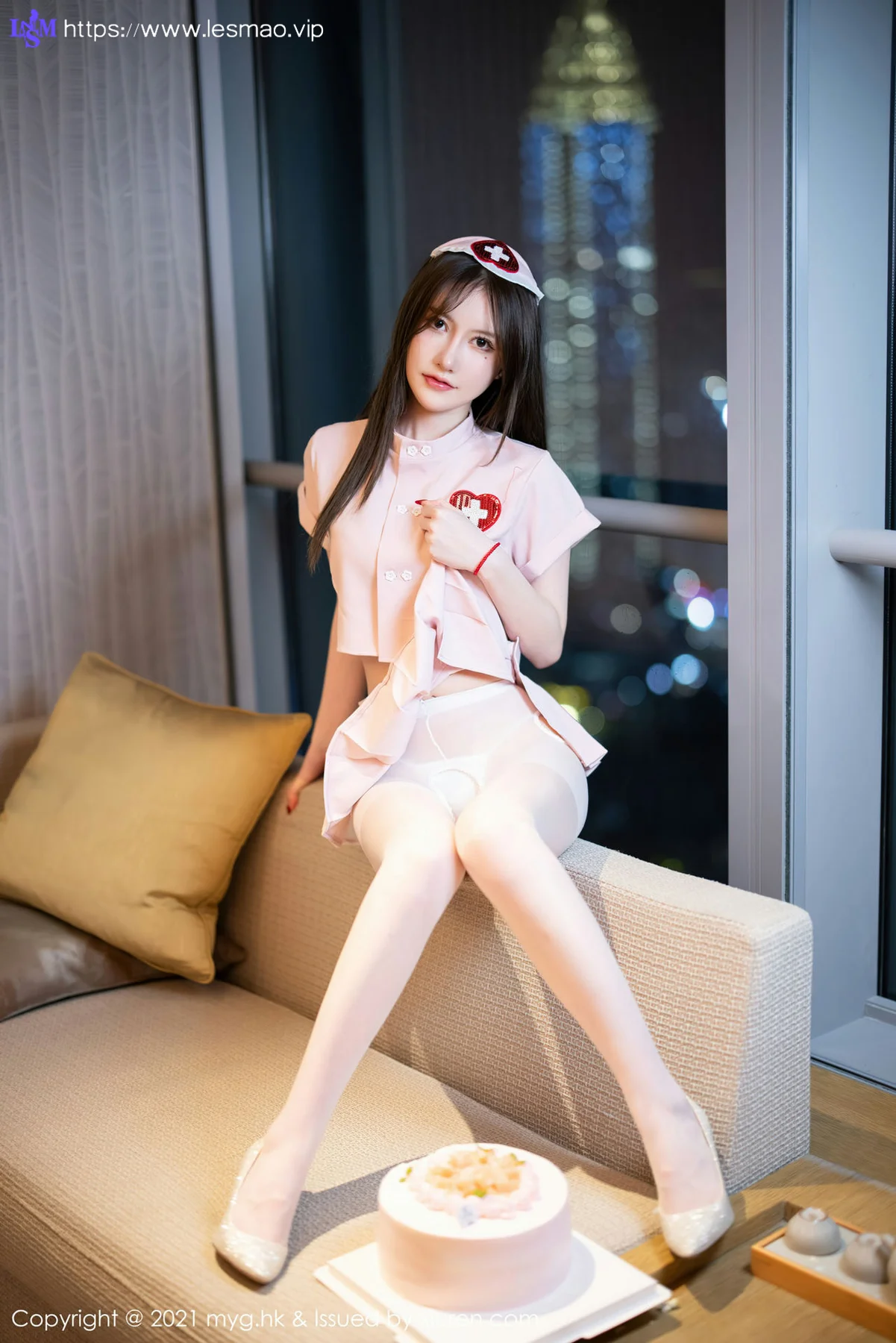 MyGirl 美媛馆 Vol.615 护士制服 美桃酱 长三角旅拍 - 26