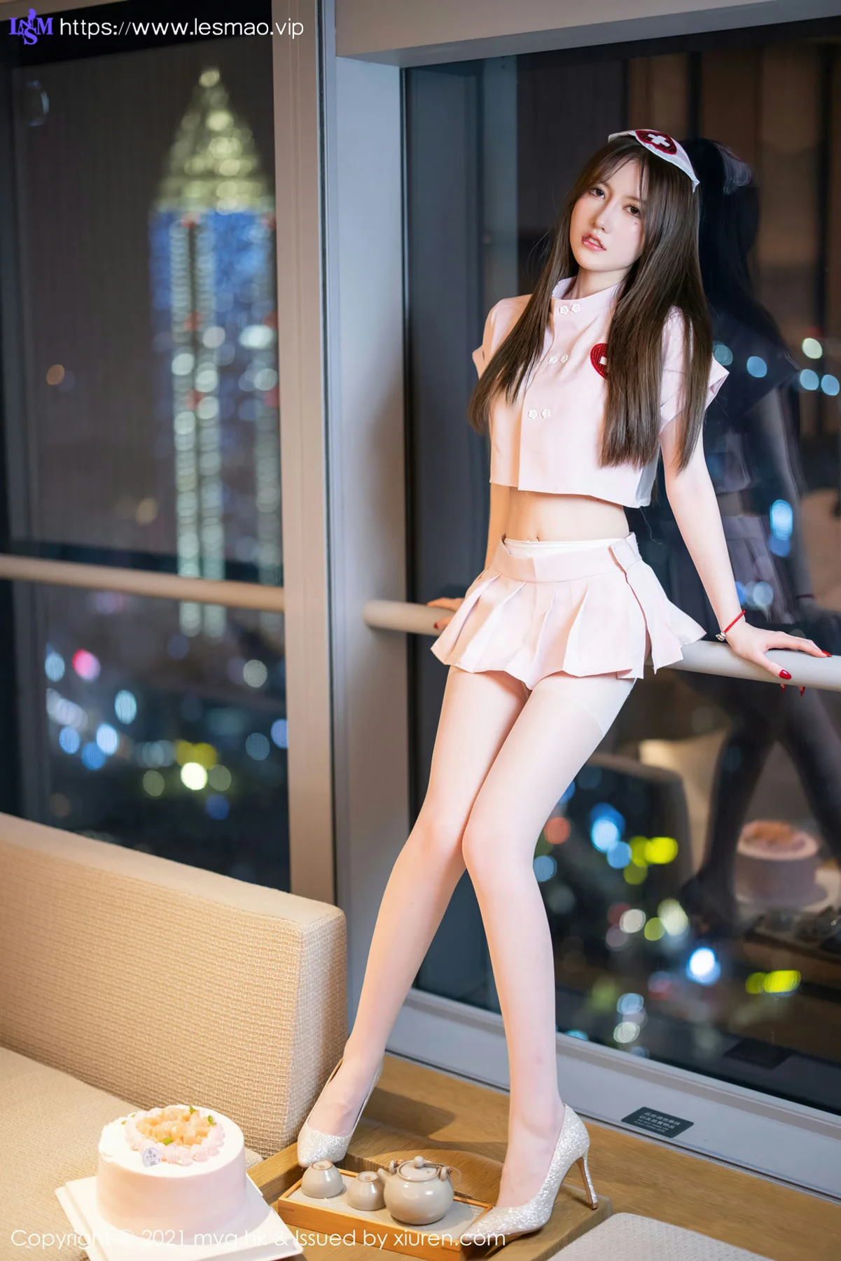 MyGirl 美媛馆 Vol.615 护士制服 美桃酱 长三角旅拍 - 31