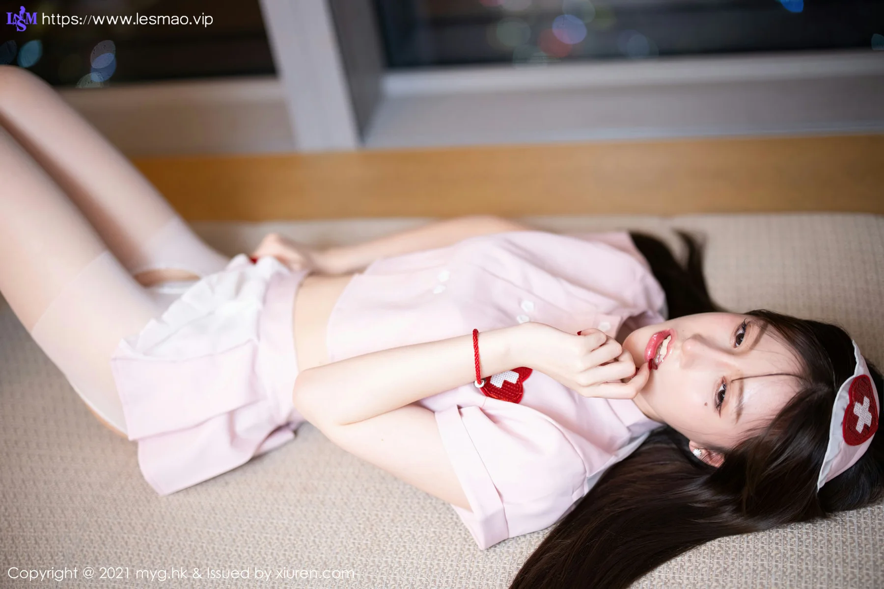 MyGirl 美媛馆 Vol.615 护士制服 美桃酱 长三角旅拍 - 45