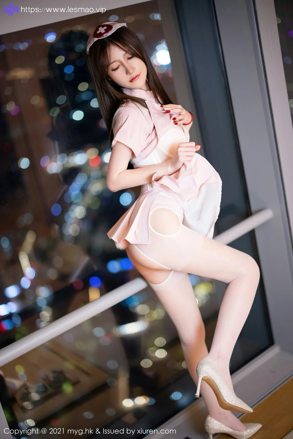 MyGirl 美媛馆 Vol.615 护士制服 美桃酱 长三角旅拍 - 60