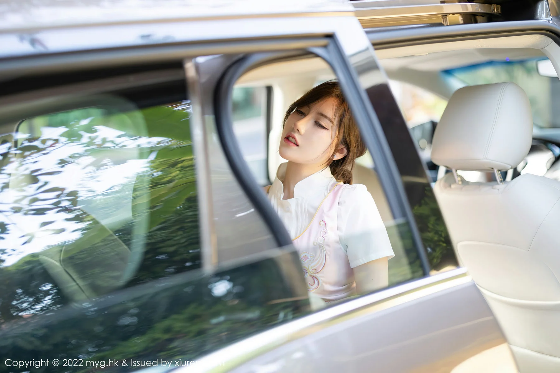 MyGirl 美媛馆 Vol.626 粉色连衣短裙 美桃酱 珠三角旅拍 - 29