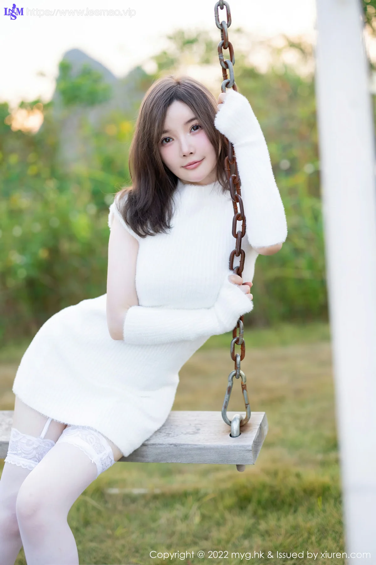 MyGirl 美媛馆 Vol.644  糯美子MINIbabe 童颜巨乳桂林心愿旅拍11 - 27
