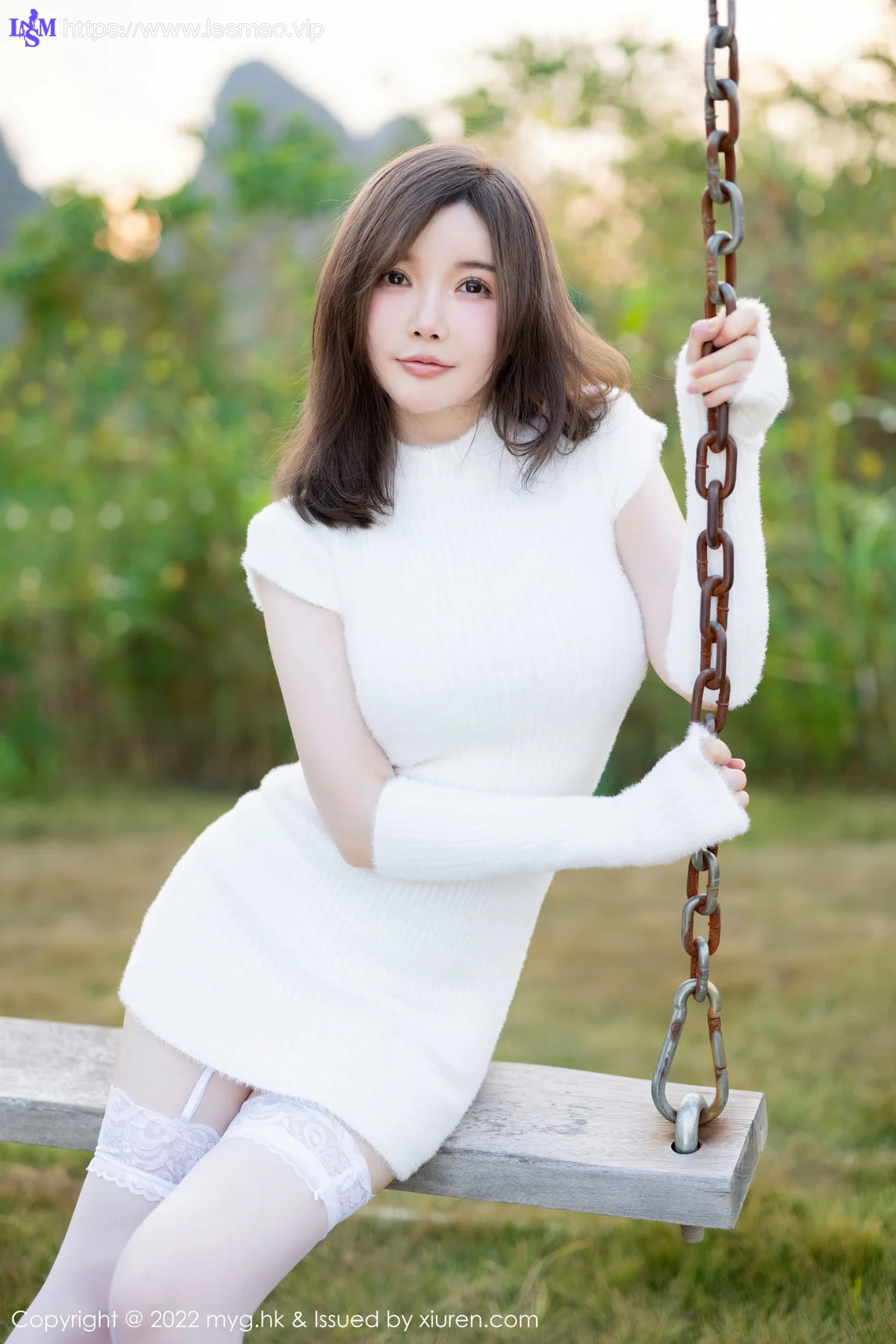 MyGirl 美媛馆 Vol.644  糯美子MINIbabe 童颜巨乳桂林心愿旅拍11 - 28