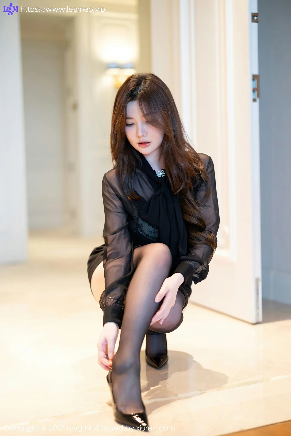 MyGirl 美媛馆 Vol.649  糯美子MINIbabe 蕾丝内衣童颜巨乳澳门旅拍写真 - 16