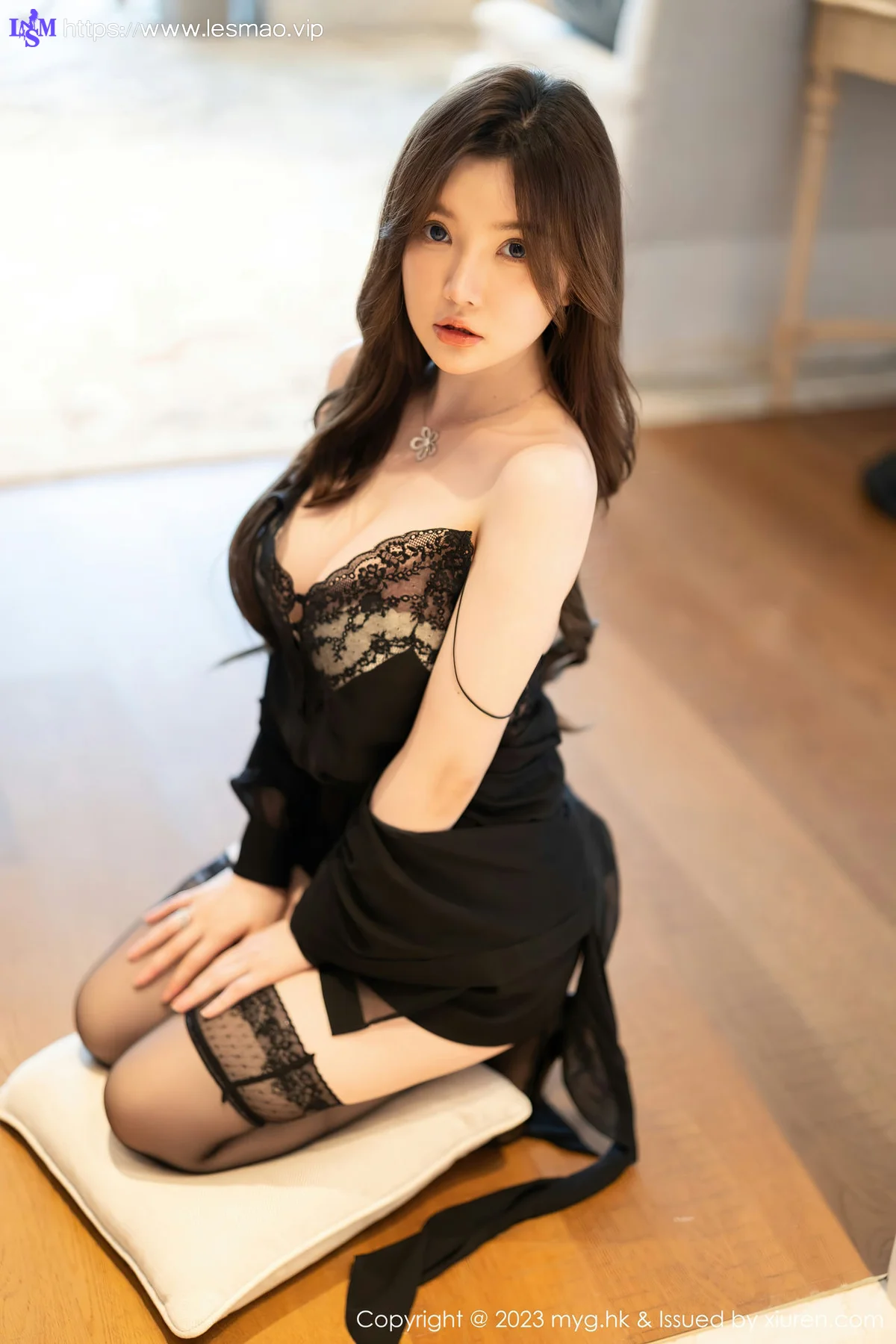 MyGirl 美媛馆 Vol.649  糯美子MINIbabe 蕾丝内衣童颜巨乳澳门旅拍写真 - 33