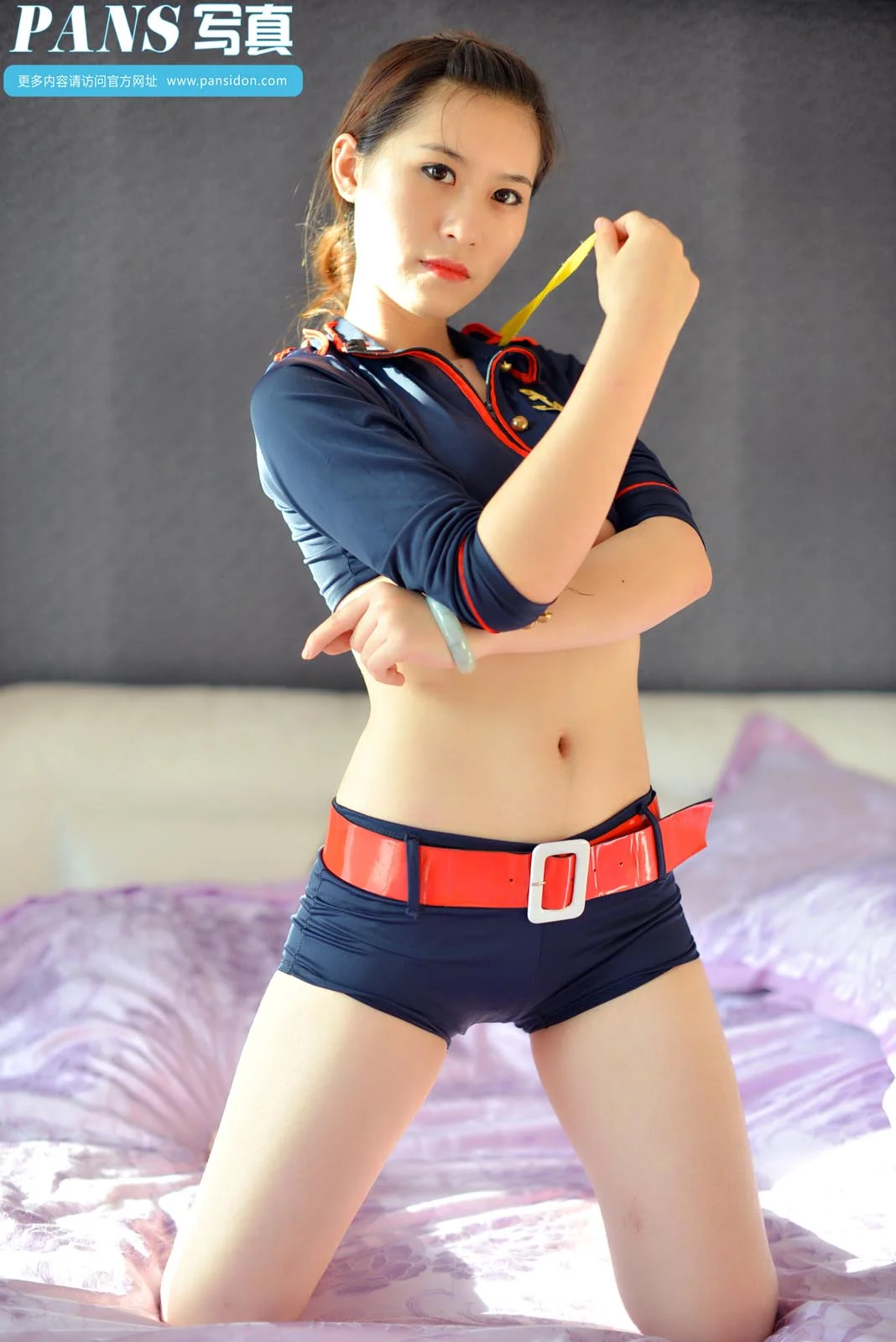 Pans 写真 No.283 新模试镜 可儿 制服丝袜 - 39