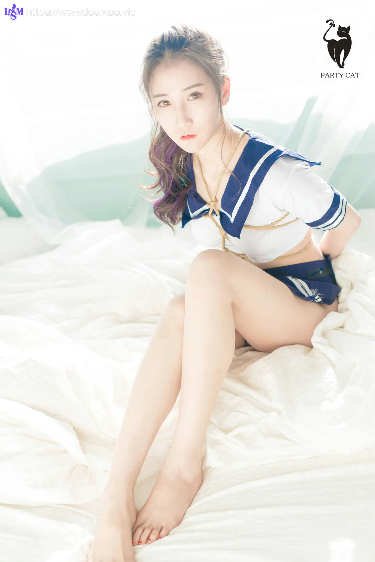 PartyCat 轰趴猫 No.032 Modo 校服美女 - 20