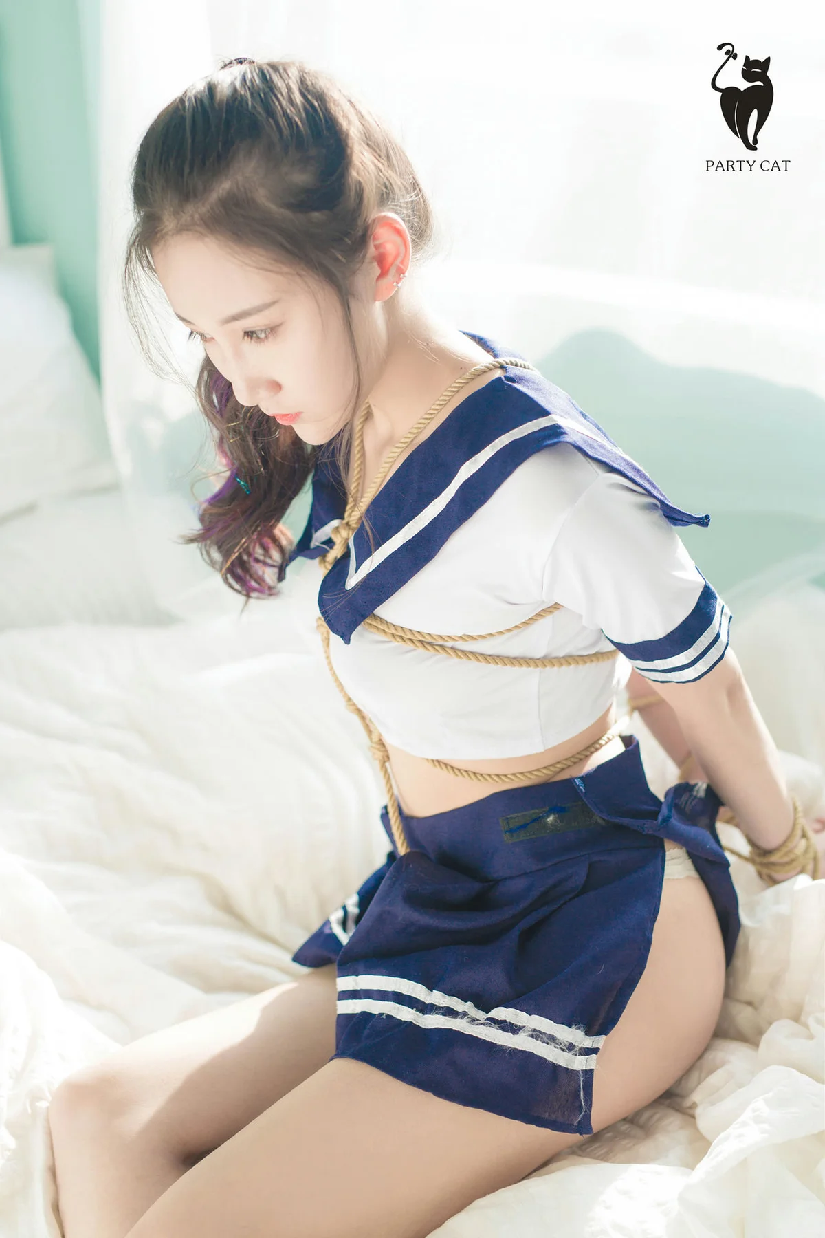 PartyCat 轰趴猫 No.032 Modo 校服美女 - 21