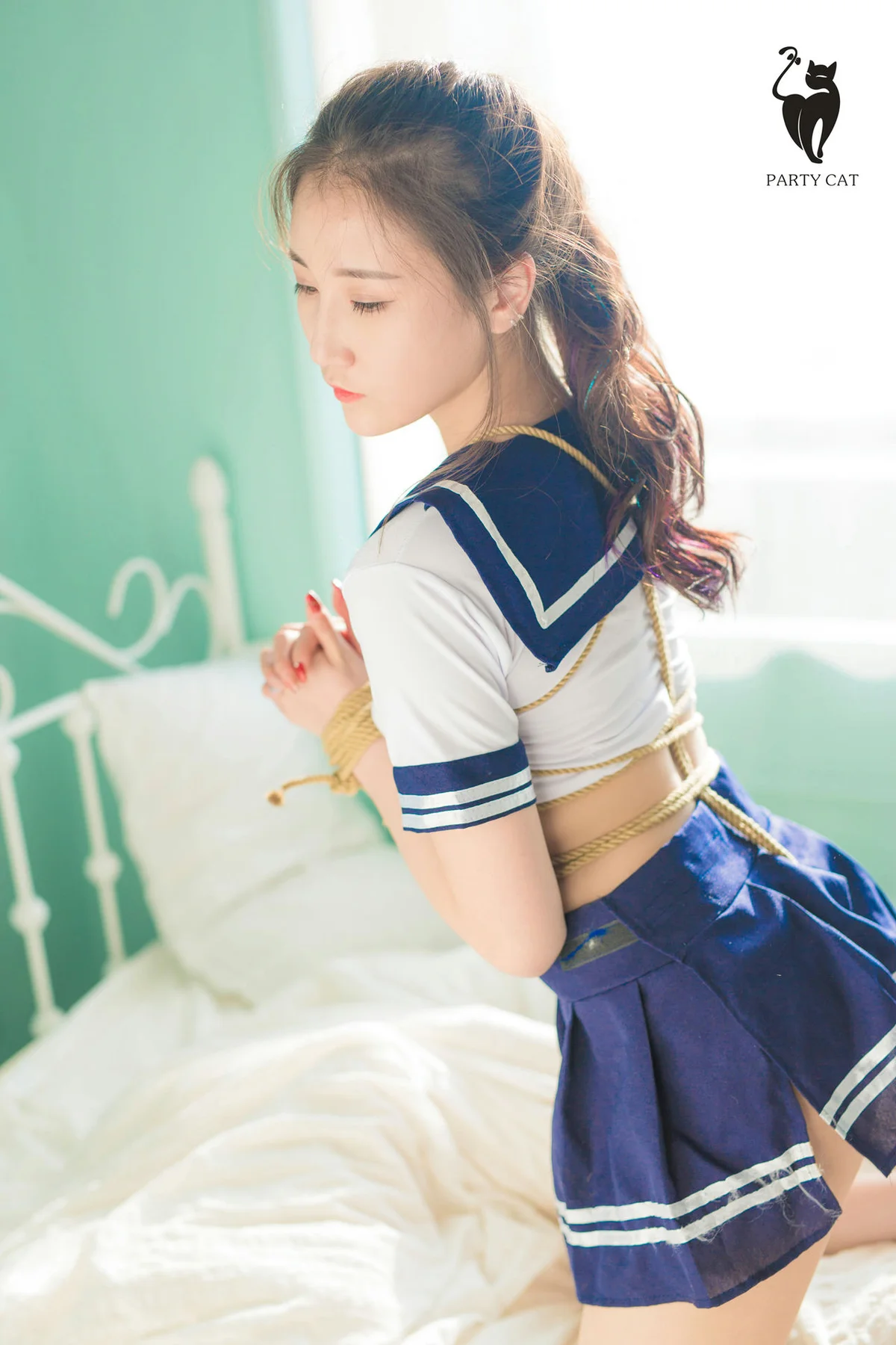 PartyCat 轰趴猫 No.032 Modo 校服美女 - 29