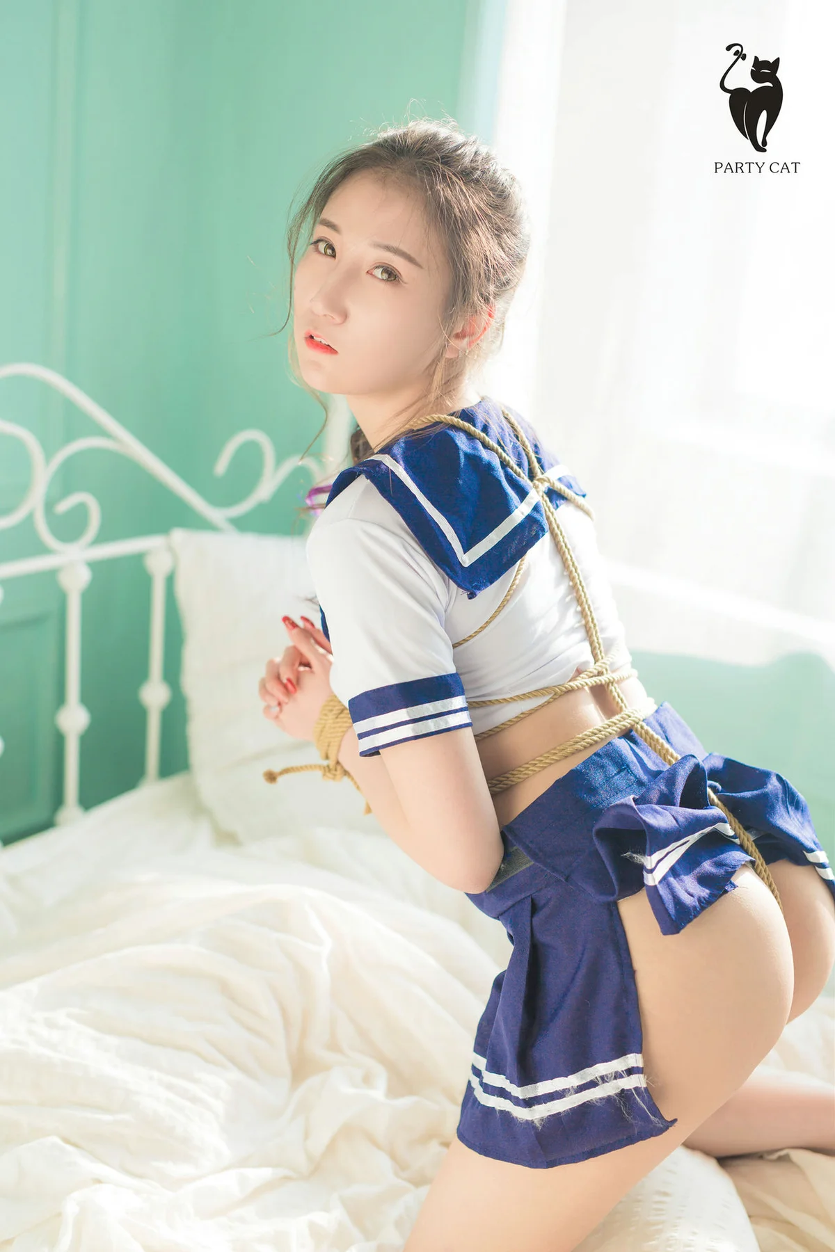 PartyCat 轰趴猫 No.032 Modo 校服美女 - 31