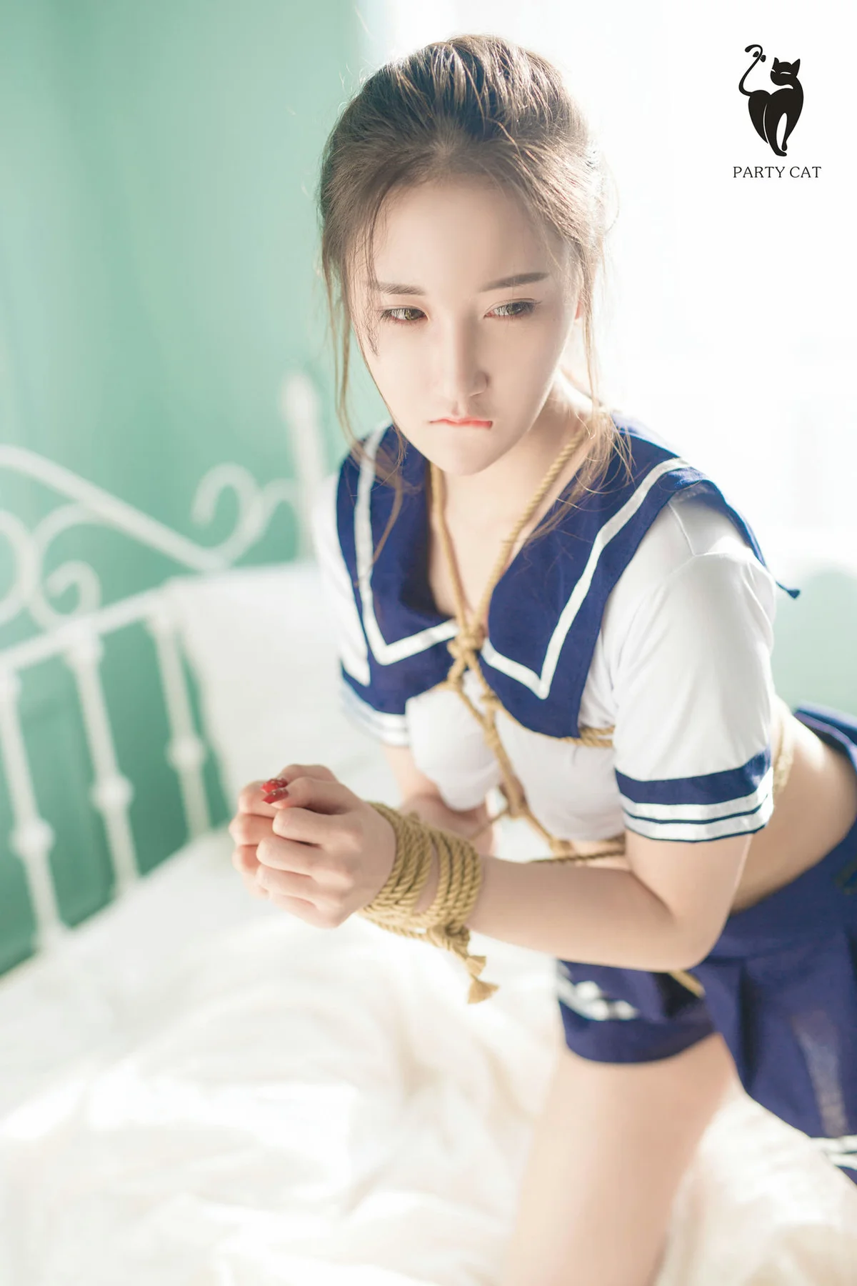 PartyCat 轰趴猫 No.032 Modo 校服美女 - 34
