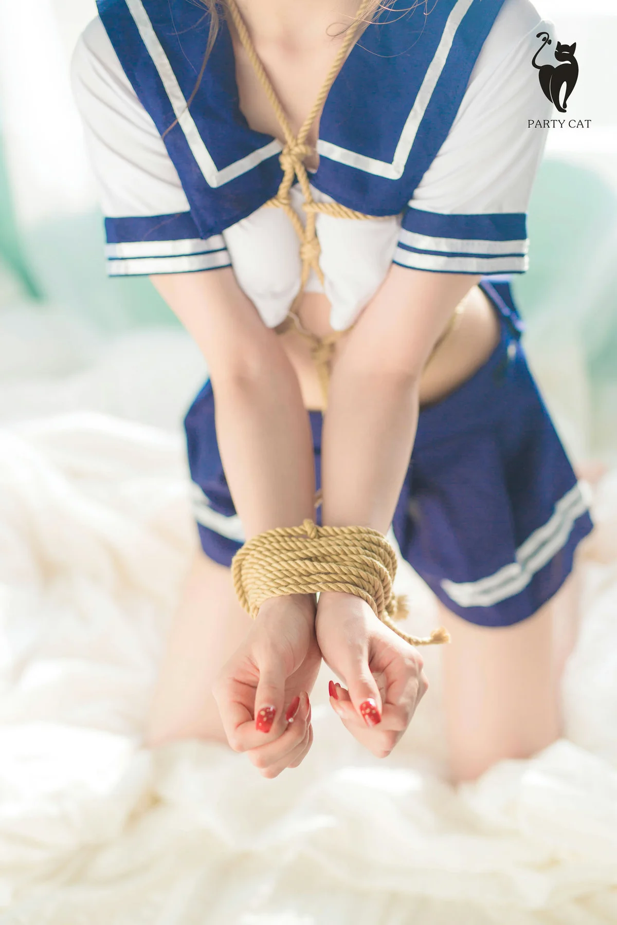 PartyCat 轰趴猫 No.032 Modo 校服美女 - 36