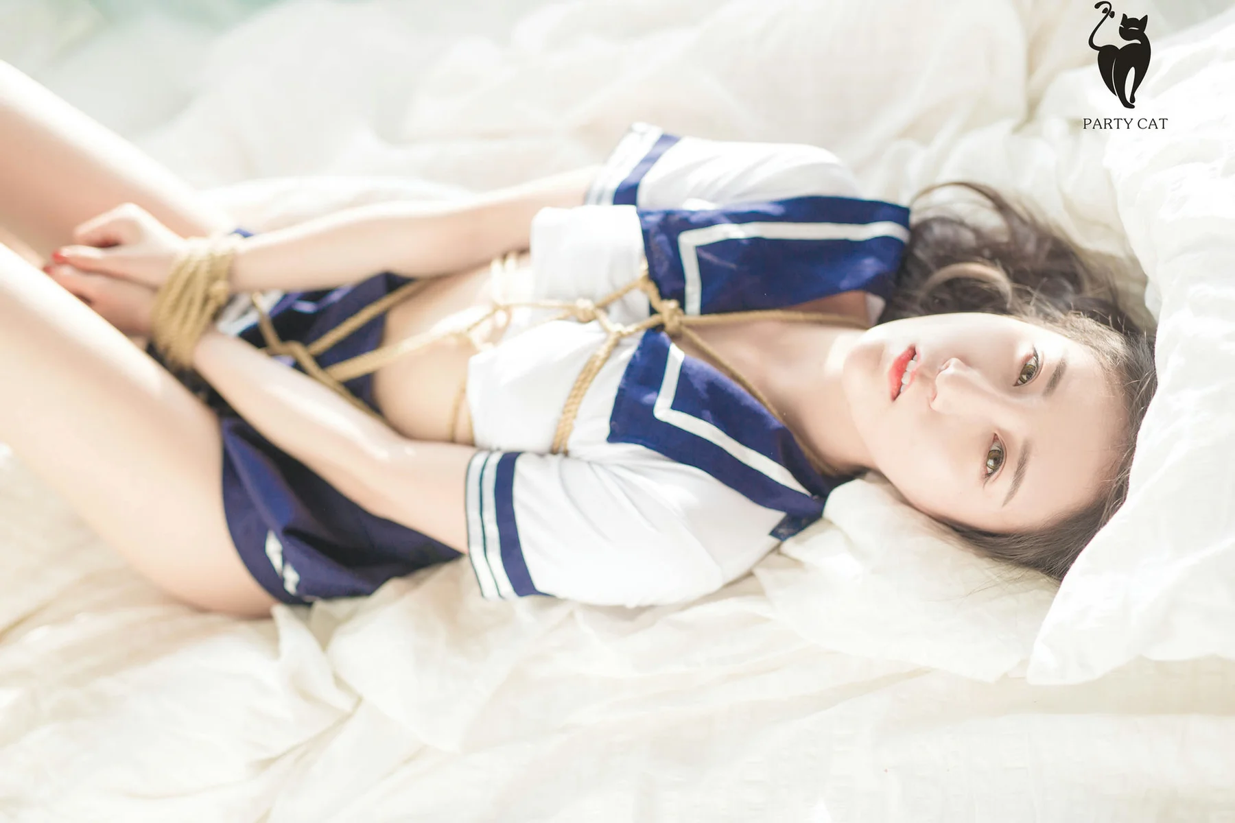 PartyCat 轰趴猫 No.032 Modo 校服美女 - 37