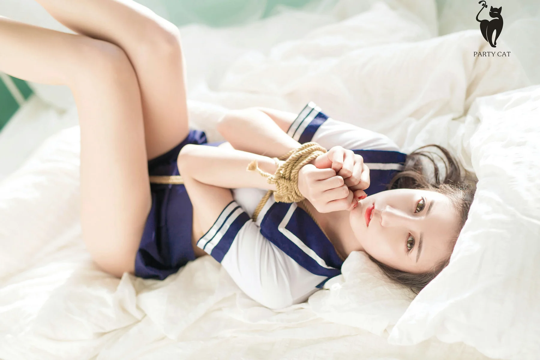 PartyCat 轰趴猫 No.032 Modo 校服美女 - 39