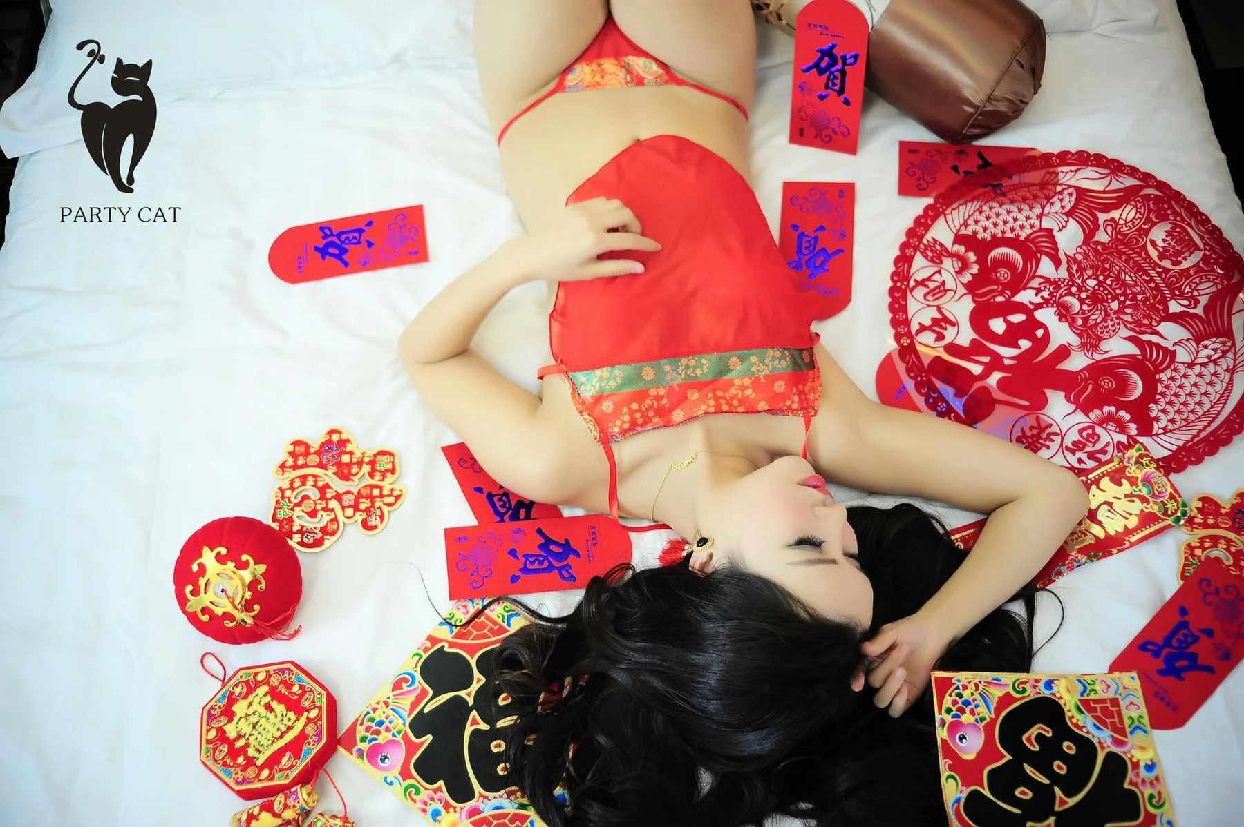 PartyCat 轰趴猫 No.038 Modo 肚兜美女 - 28