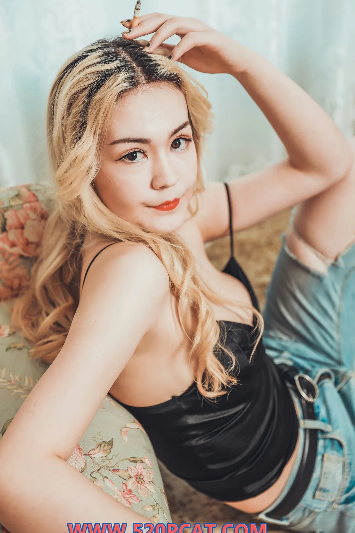 PartyCat 轰趴猫 No.144  Modo 个性黄发妹子 - 23