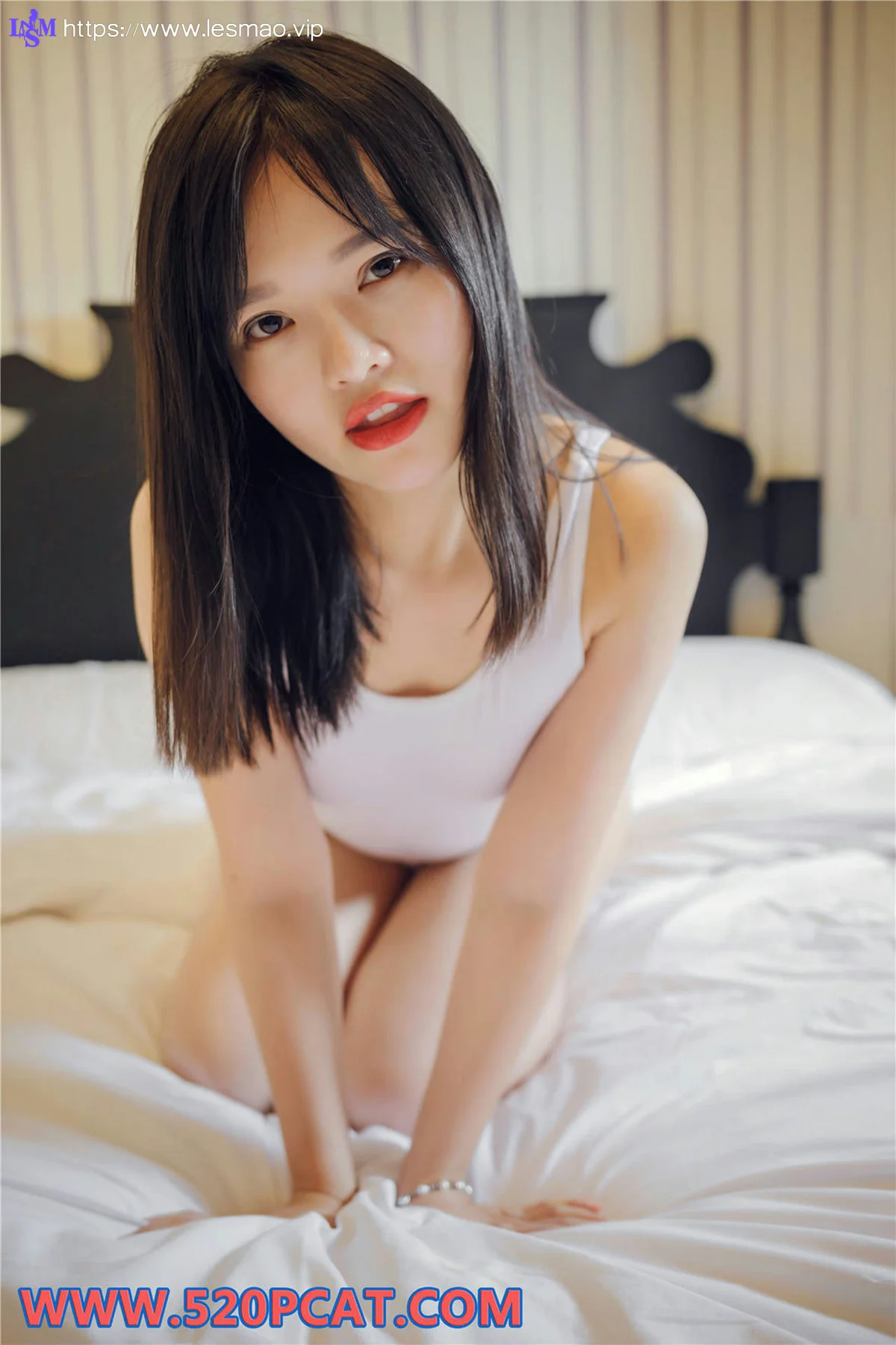 PartyCat 轰趴猫 No.191 Modo 红唇连体衣美女 - 20