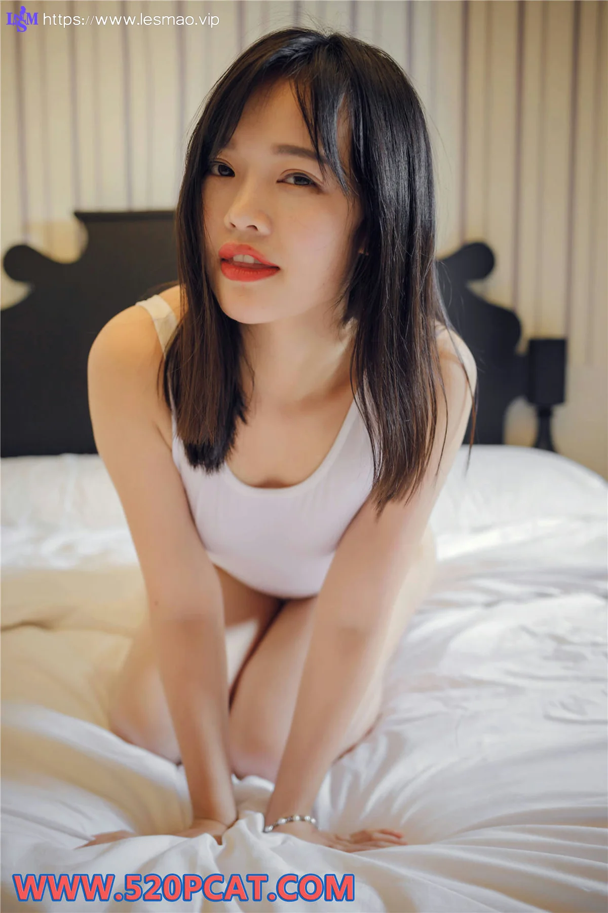 PartyCat 轰趴猫 No.191 Modo 红唇连体衣美女 - 25