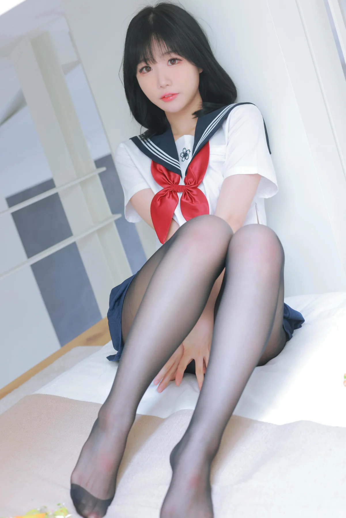 Patreon No.009  Addielyn黑丝jk制服写真 - 65