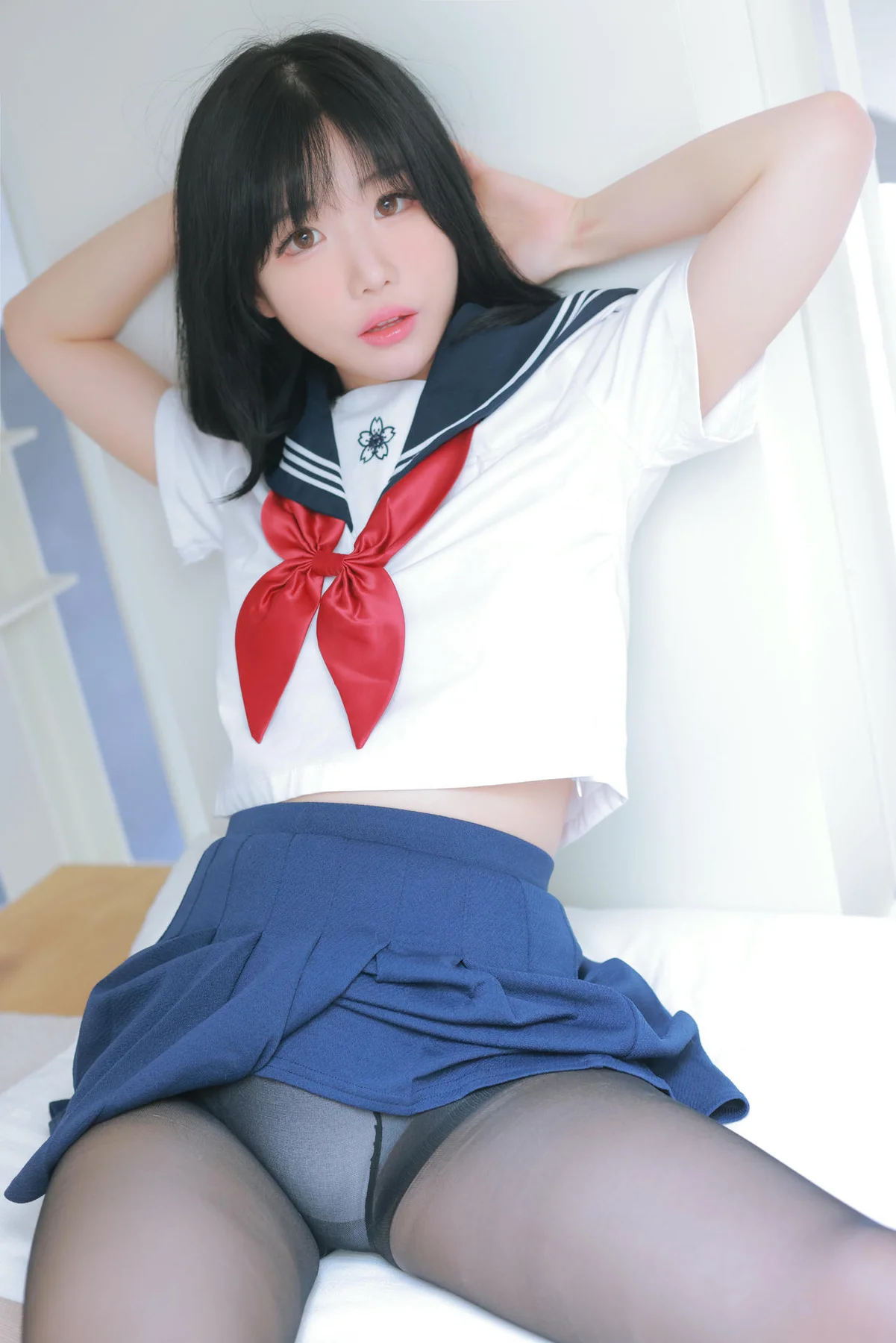 Patreon No.009  Addielyn黑丝jk制服写真 - 66