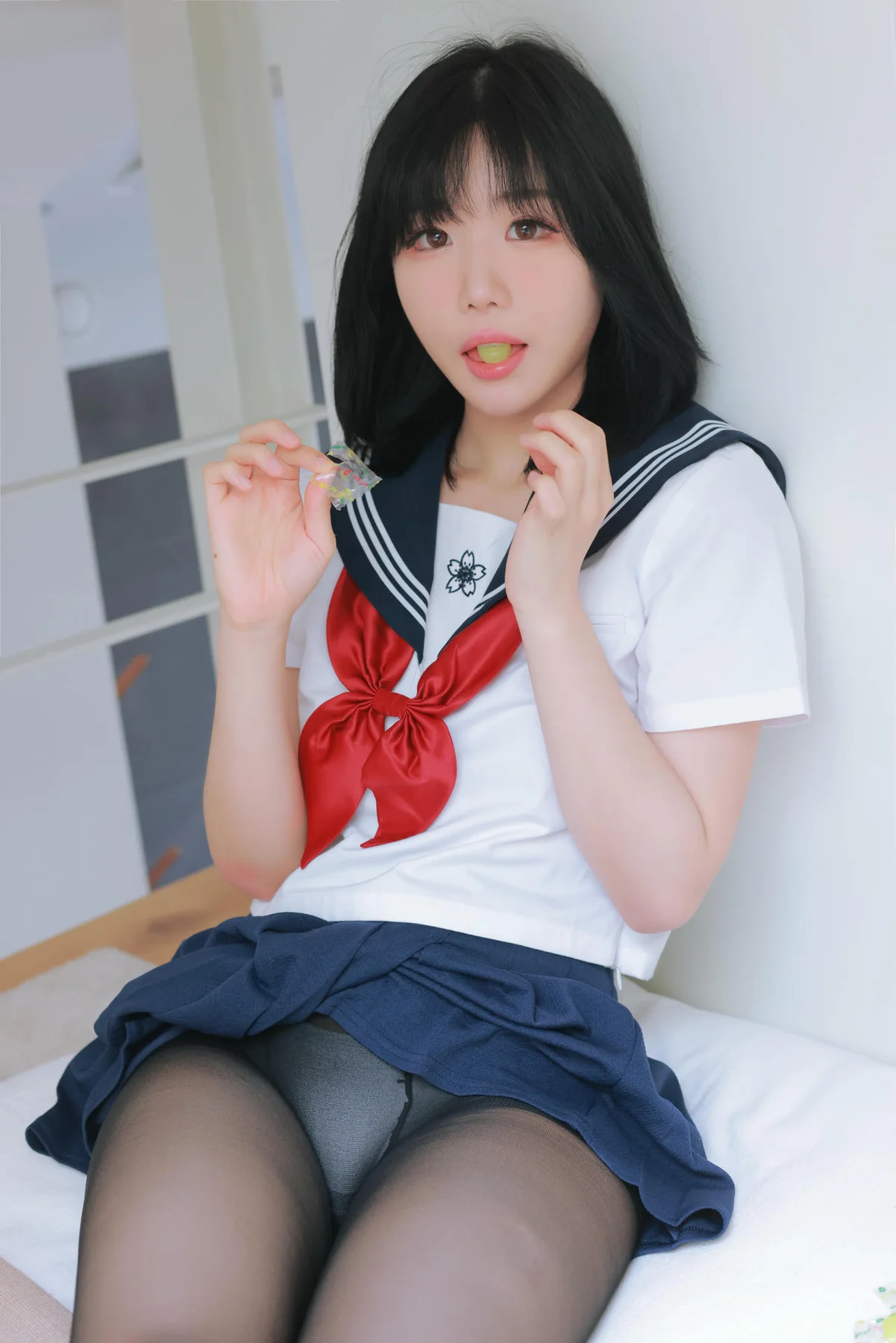 Patreon No.009  Addielyn黑丝jk制服写真 - 68