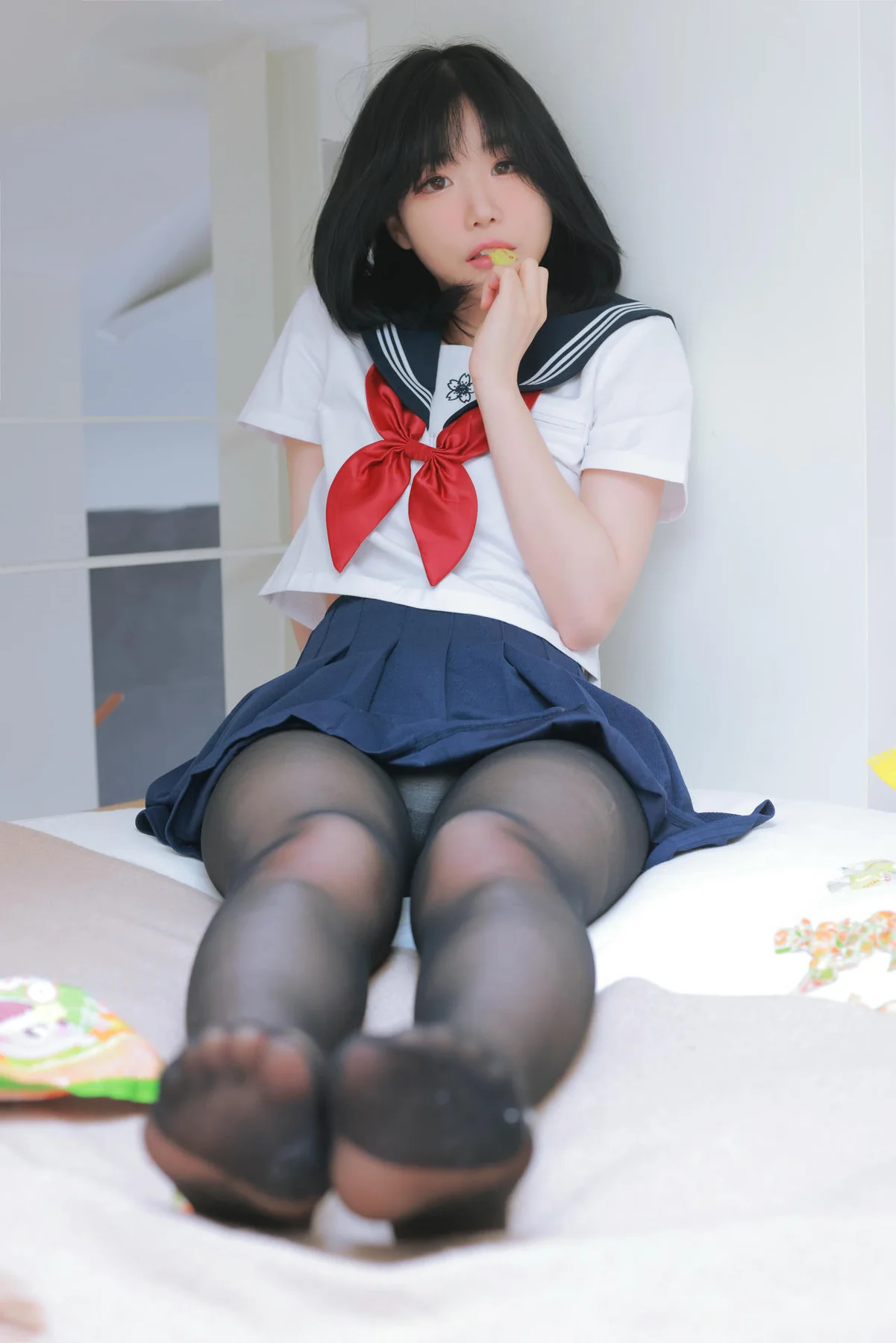 Patreon No.009  Addielyn黑丝jk制服写真 - 69