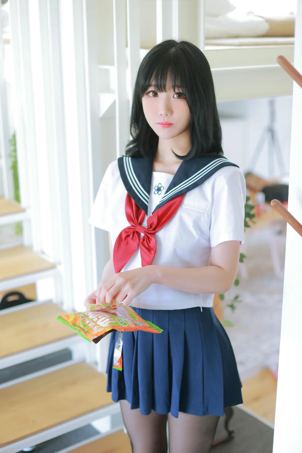 Patreon No.009  Addielyn黑丝jk制服写真 - 80