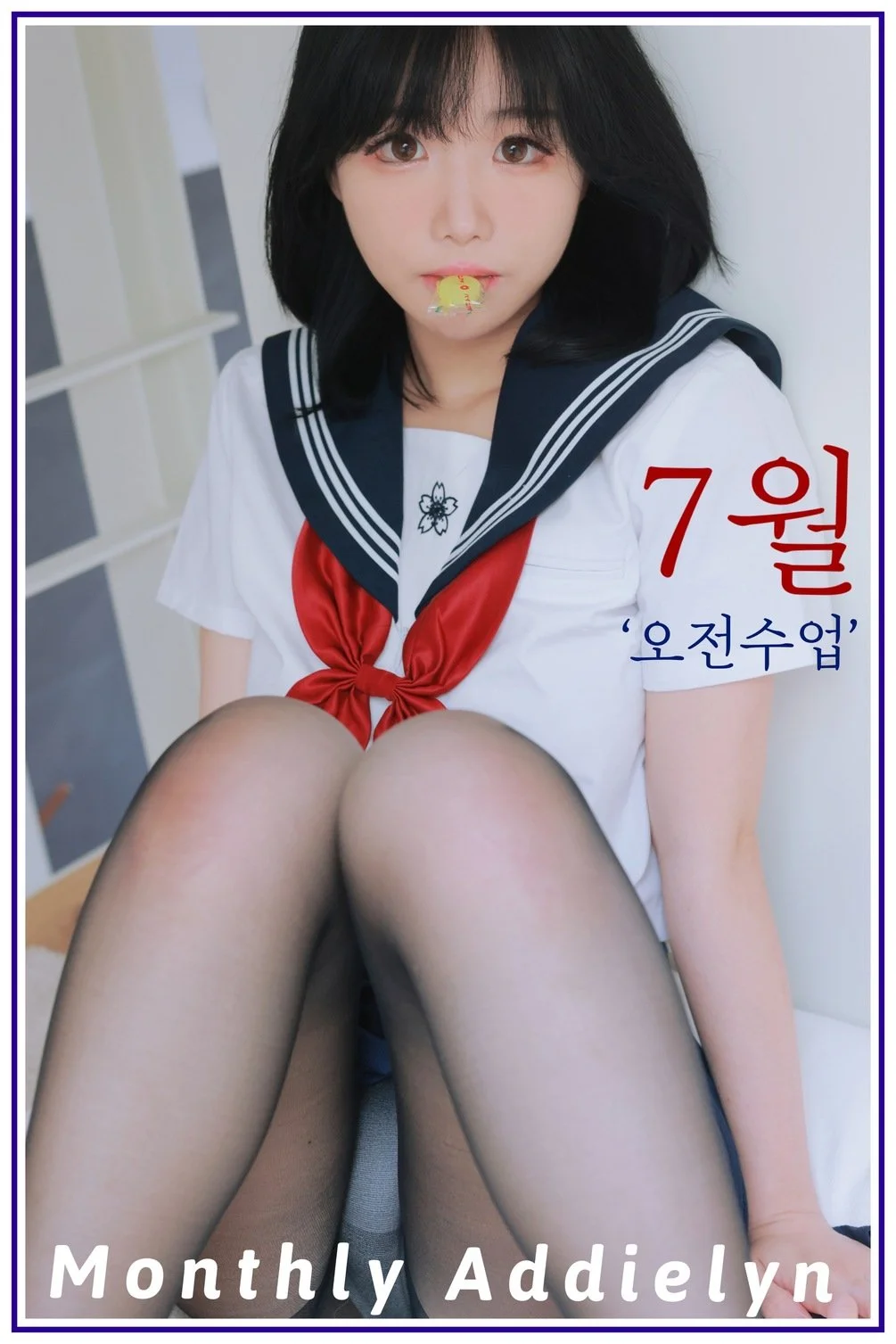 Patreon No.009  Addielyn黑丝jk制服写真 - 118