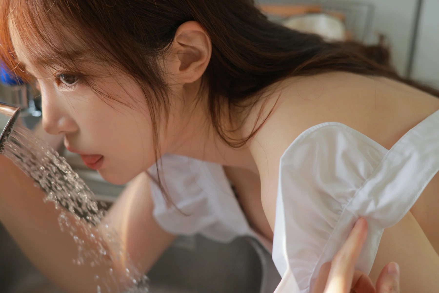 Patreon No.010  Rina湿身短发少女写真 - 51