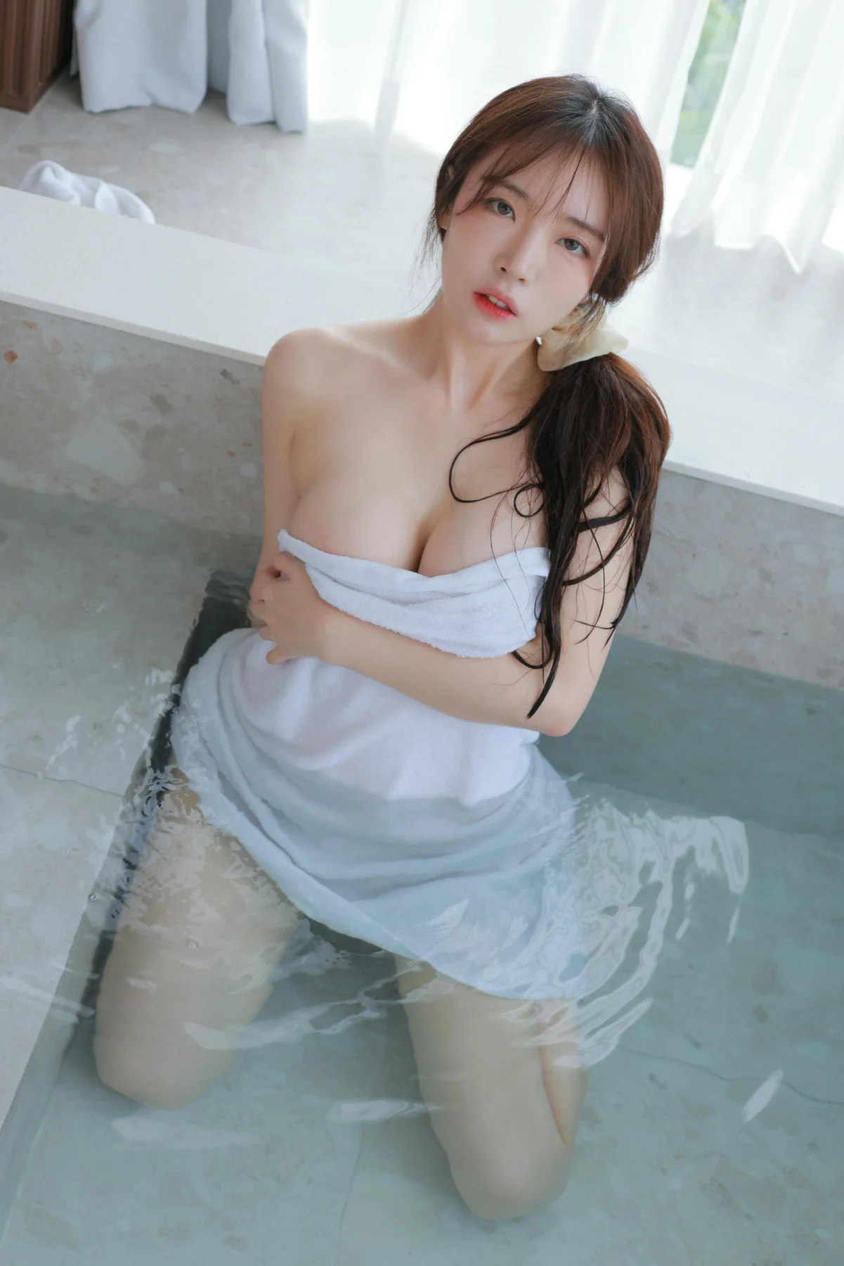 Patreon No.010  Rina湿身短发少女写真 - 86