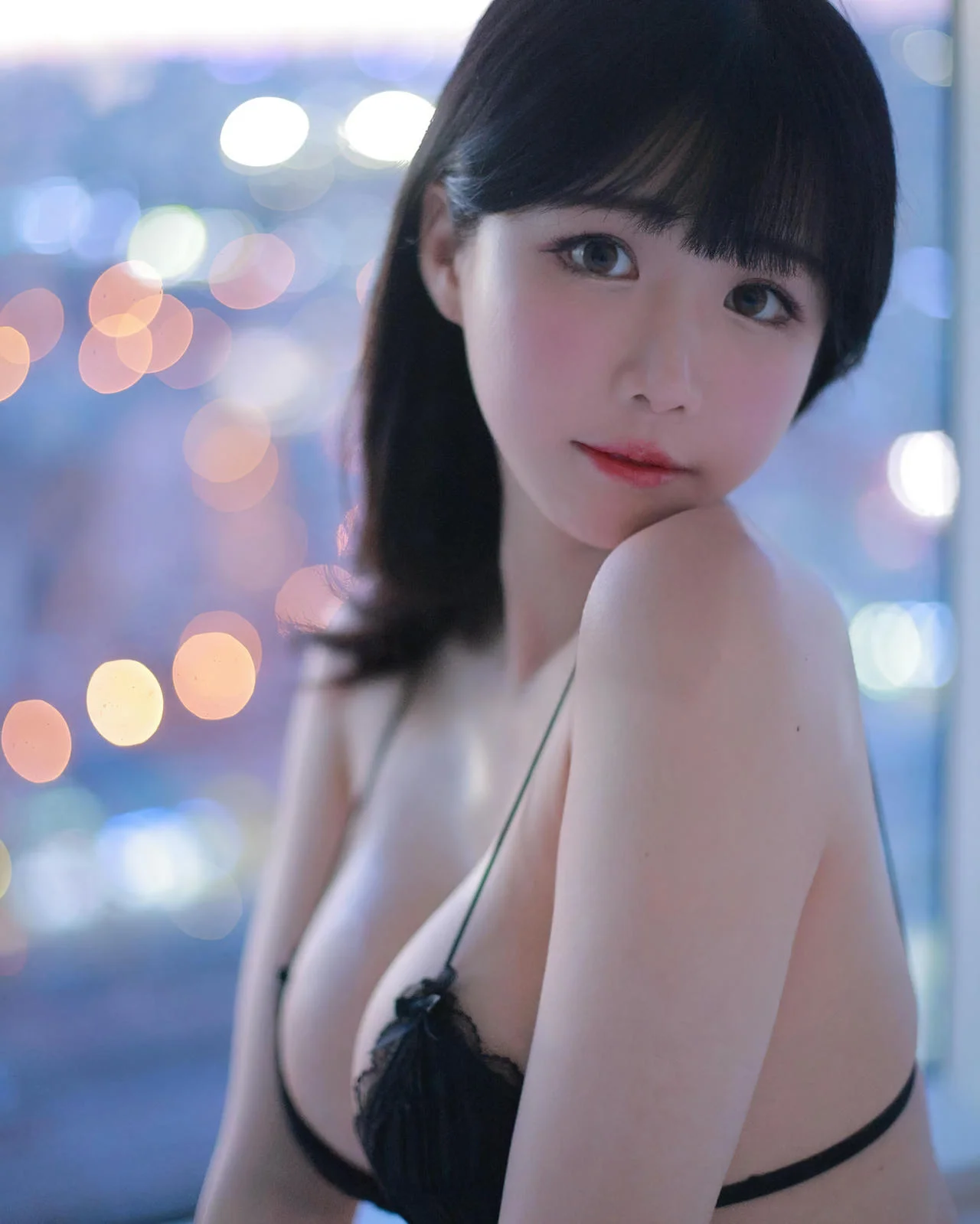 Patreon No.023  Addielyn黑丝巨乳少女 - 45