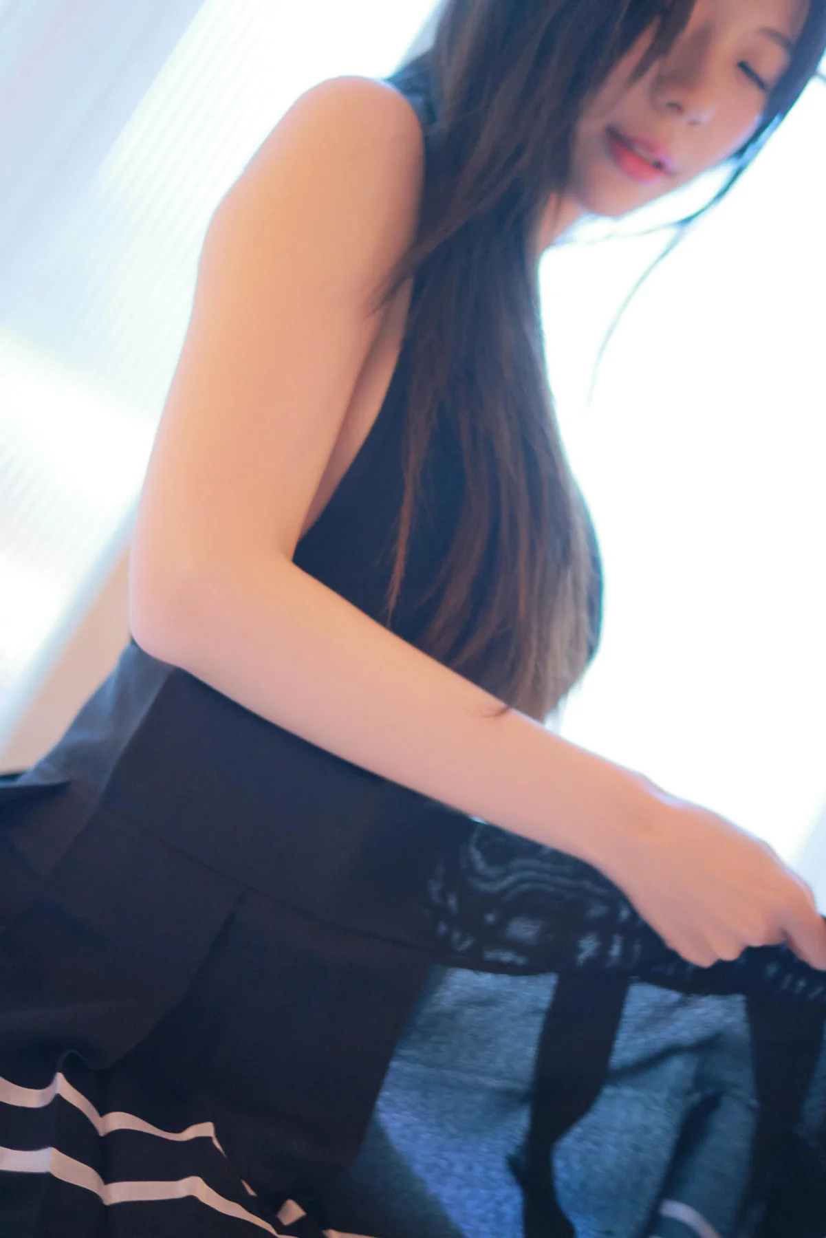 Patreon No.036  leeesovely李素英黑色制服乳贴爆乳 - 46