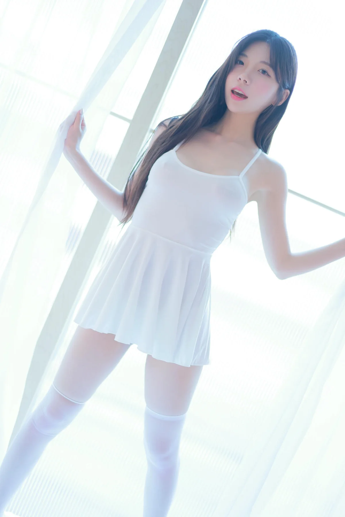 Patreon No.038  leeesovely李素英白色丝袜背心 - 27