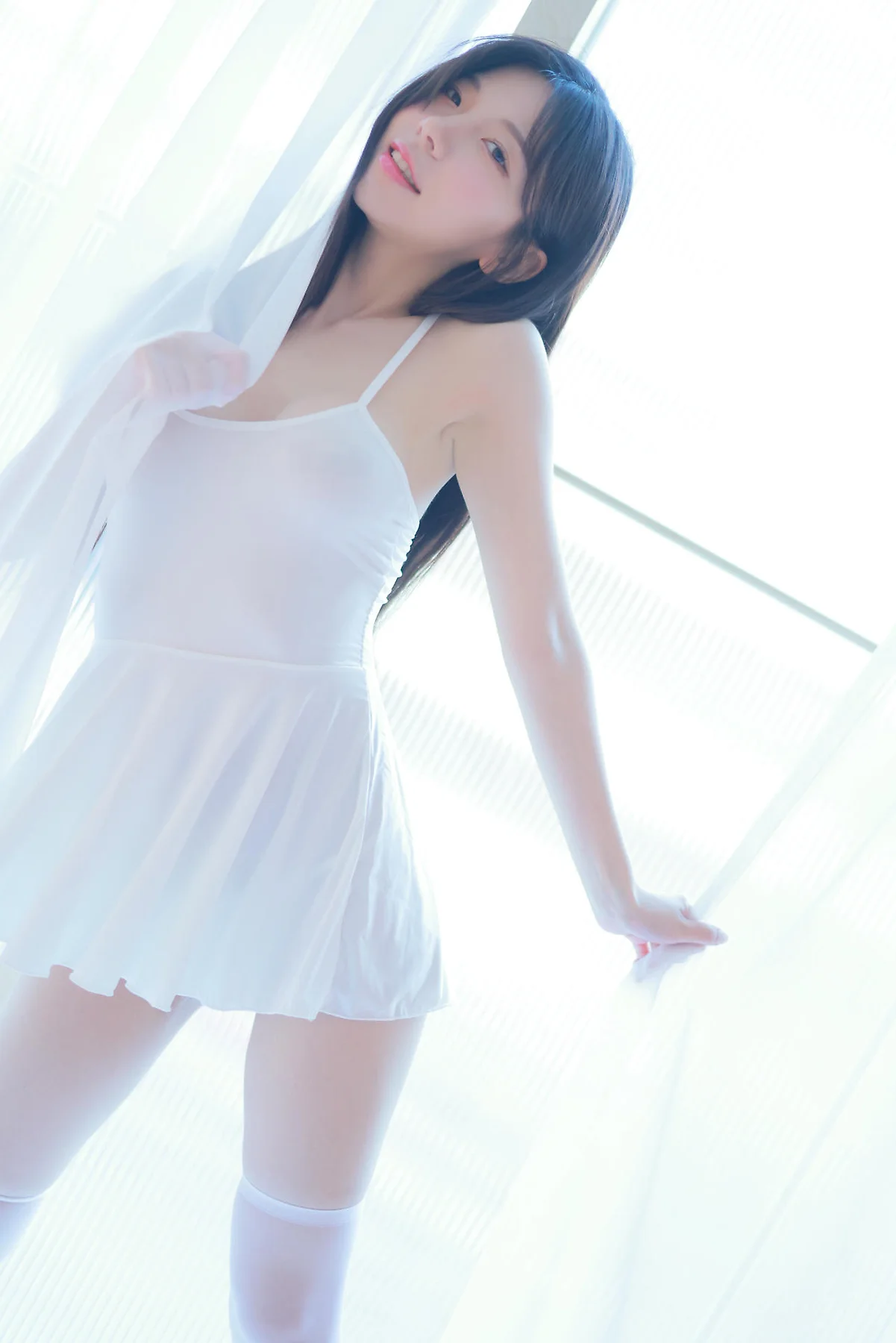 Patreon No.038  leeesovely李素英白色丝袜背心 - 29