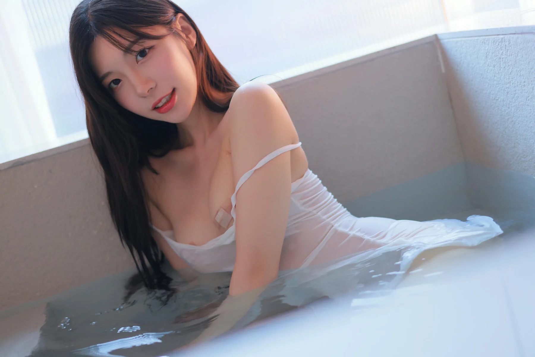 Patreon No.038  leeesovely李素英白色丝袜背心 - 61