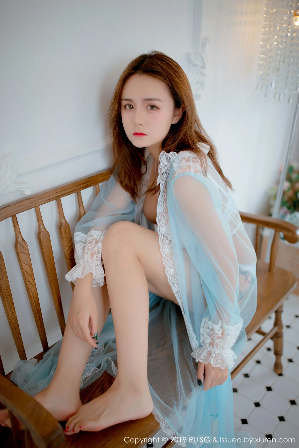 RUISG 瑞丝馆 Vol.062  Daisy琳琳 蕾丝小萝莉 - 22