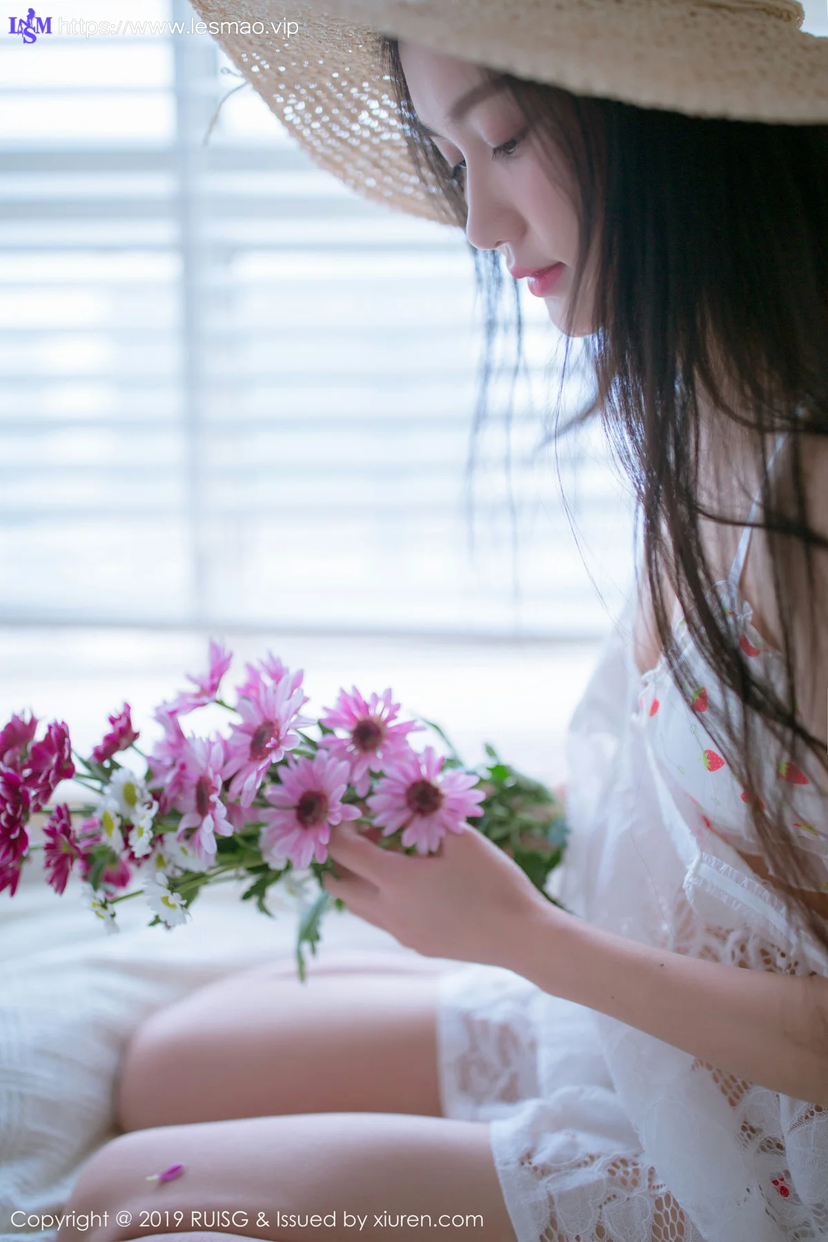 RUISG 瑞丝馆 Vol.068 Modo 深紫lulie 清甜可人草帽少女 - 17