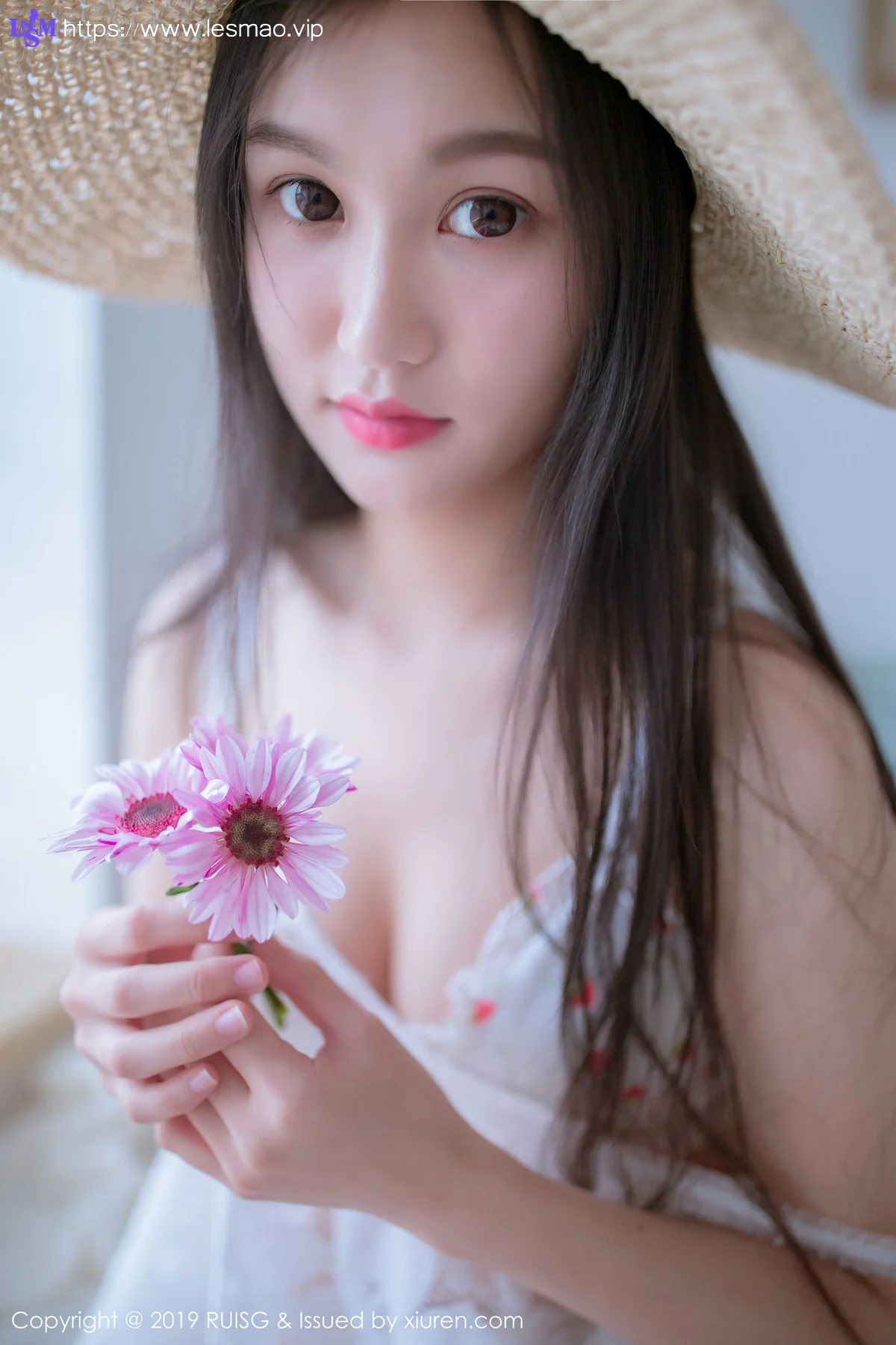 RUISG 瑞丝馆 Vol.068 Modo 深紫lulie 清甜可人草帽少女 - 18