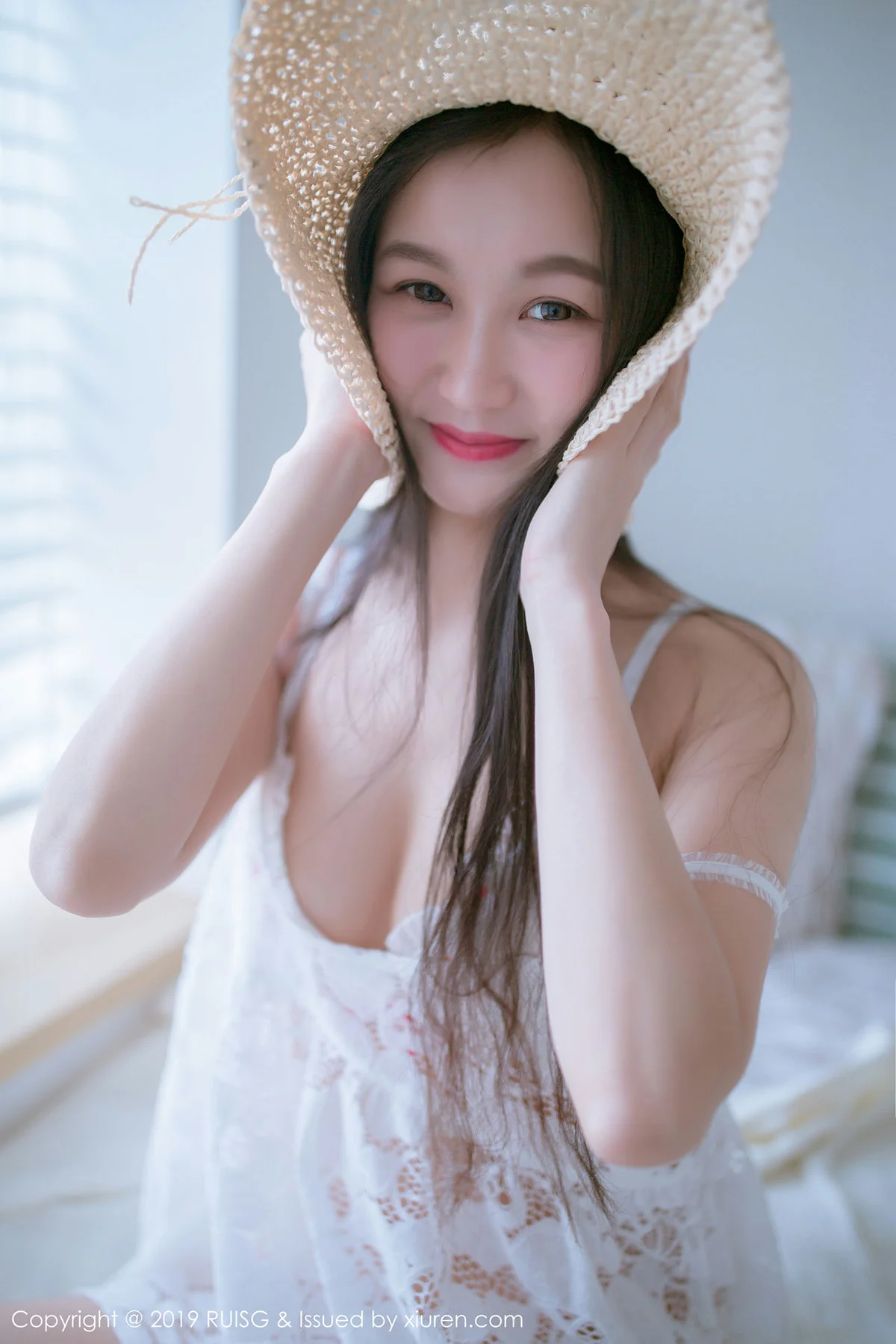 RUISG 瑞丝馆 Vol.068 Modo 深紫lulie 清甜可人草帽少女 - 22